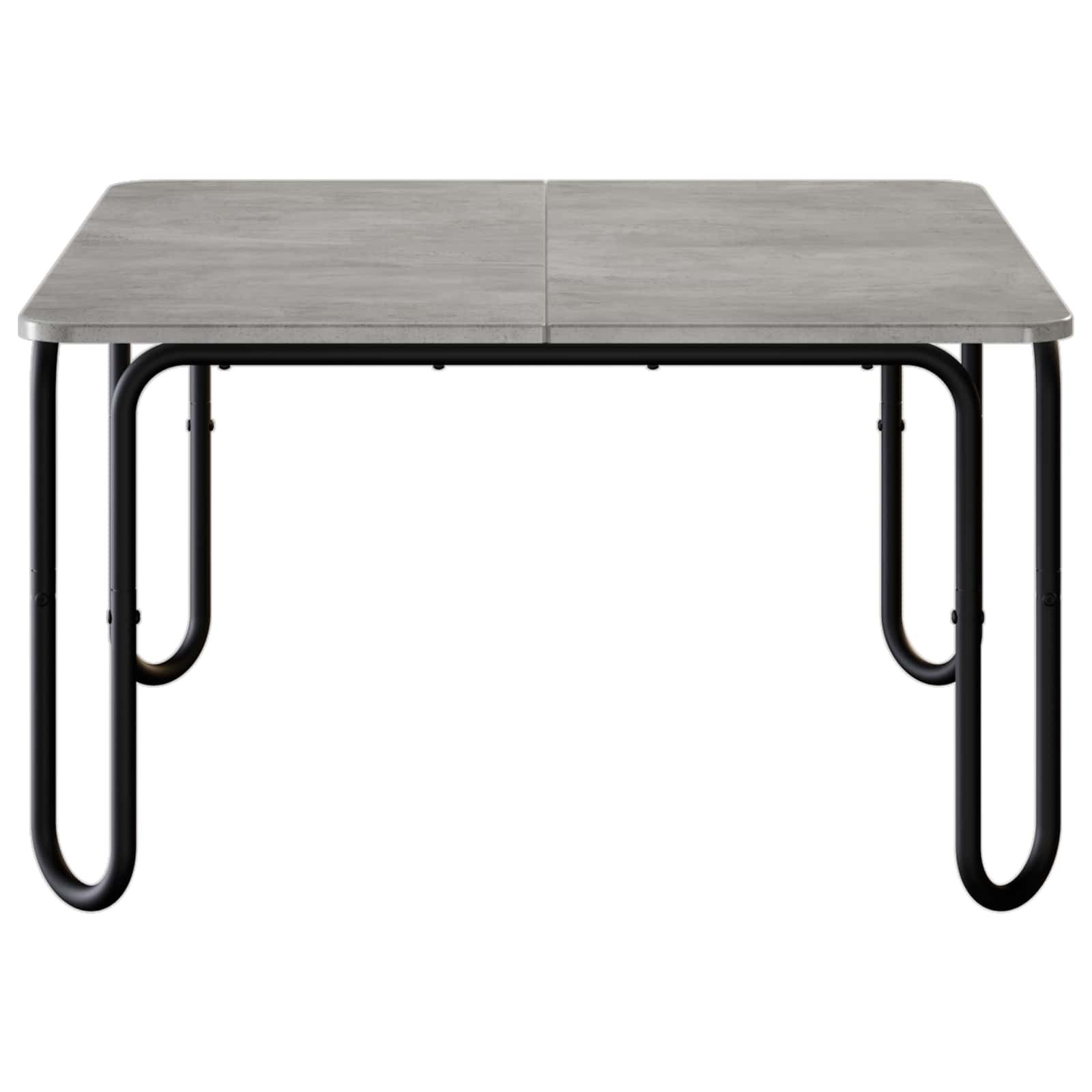 vidaXL Couchtisch Couchtisch Betongrau 79,5 x 79,5 x 45 cm Holzwerkstoff (1-St)