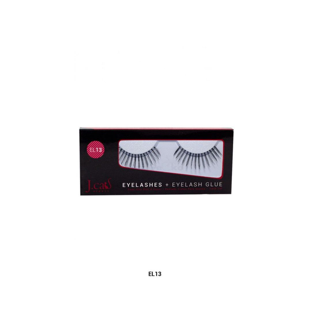 J.Cat Beauty Bandwimpern Eyelashes + Eyelash Glue