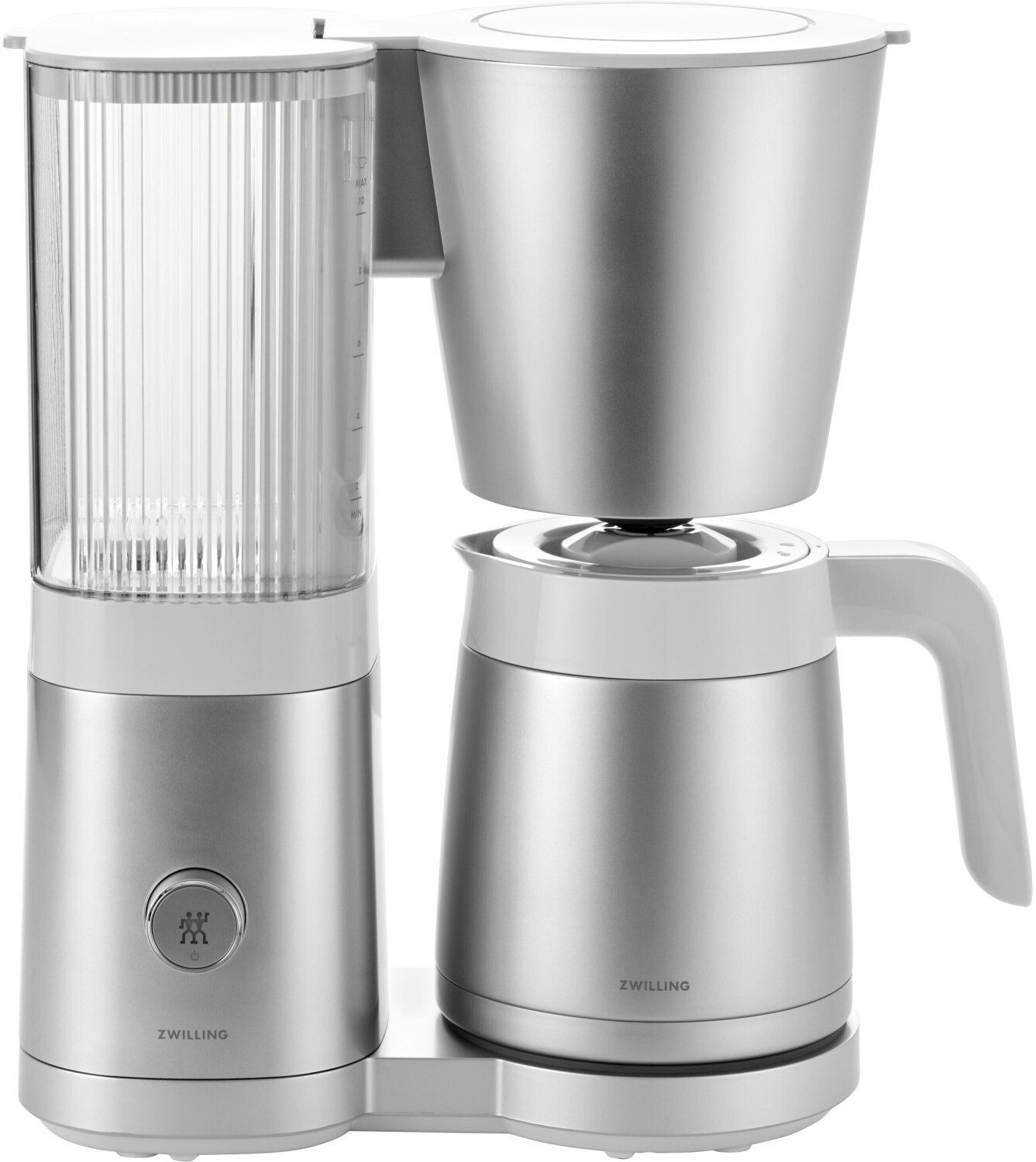 Zwilling Filterkaffeemaschine Enfinigy, Papierfilter 1x4, Thermokanne, Aromafunktion, SCA-zertifiziert (Certified Home Brewer)