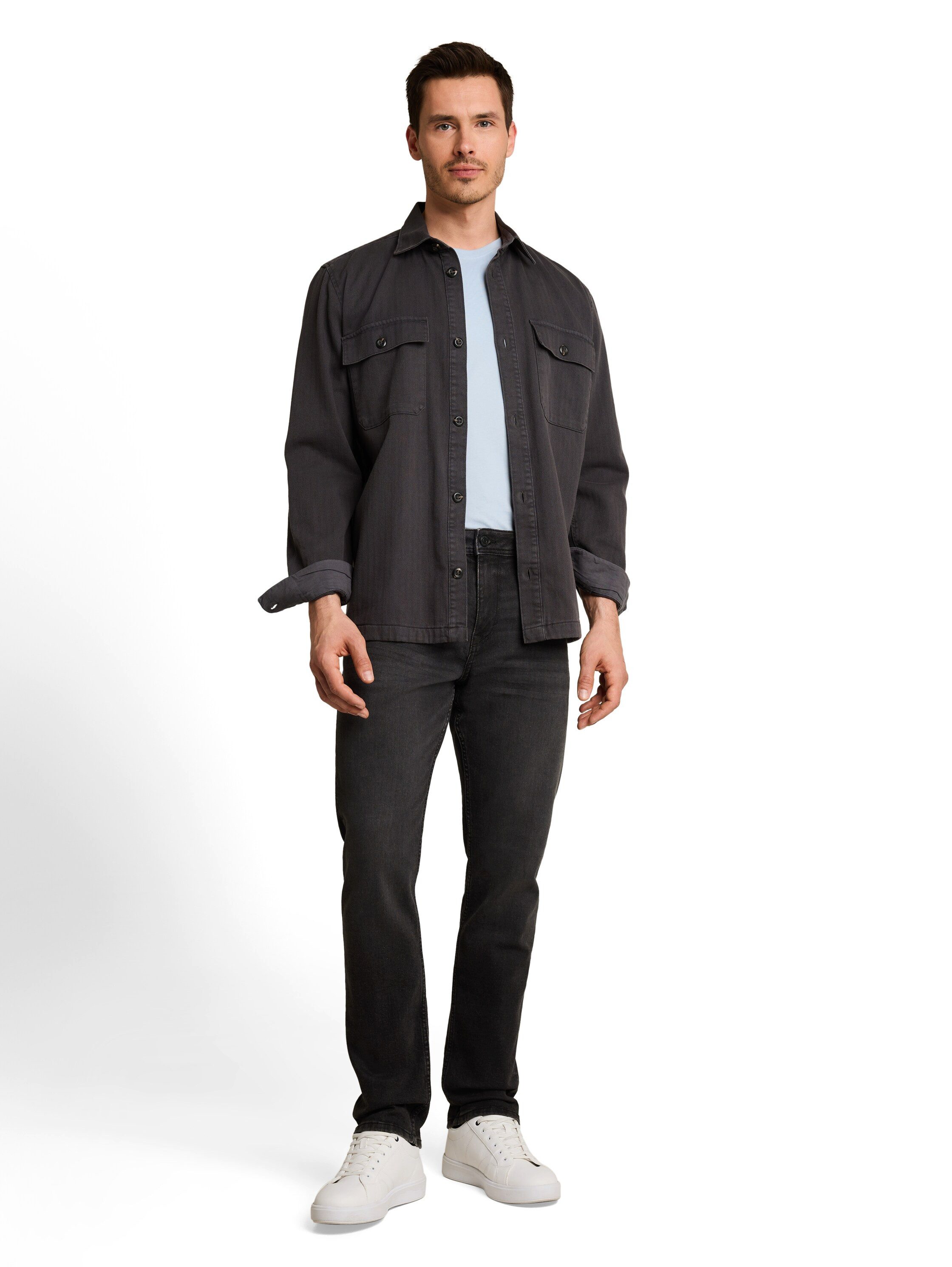 TOM TAILOR 5-Pocket-Jeans Josh in Used-Waschung – Bild 4 von 5
