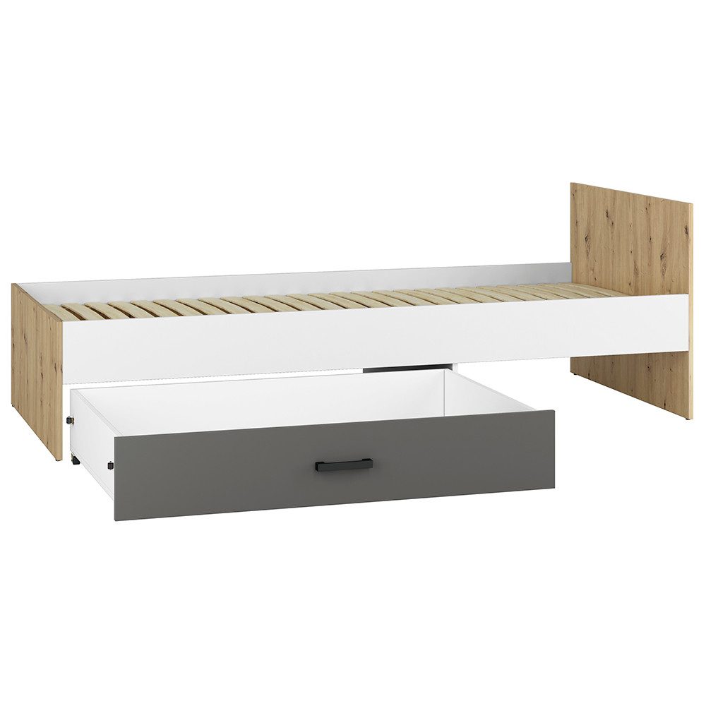 Lomadox Bett FYLI-131, Artisan Eiche Nb. günstig online kaufen