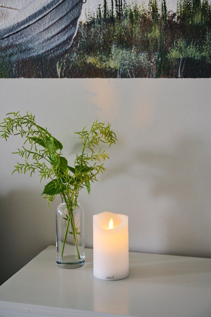 Sirius Home A/S LED-Kerze Sara flackernde Flamme 7,5cm Durchmesser wiederau günstig online kaufen