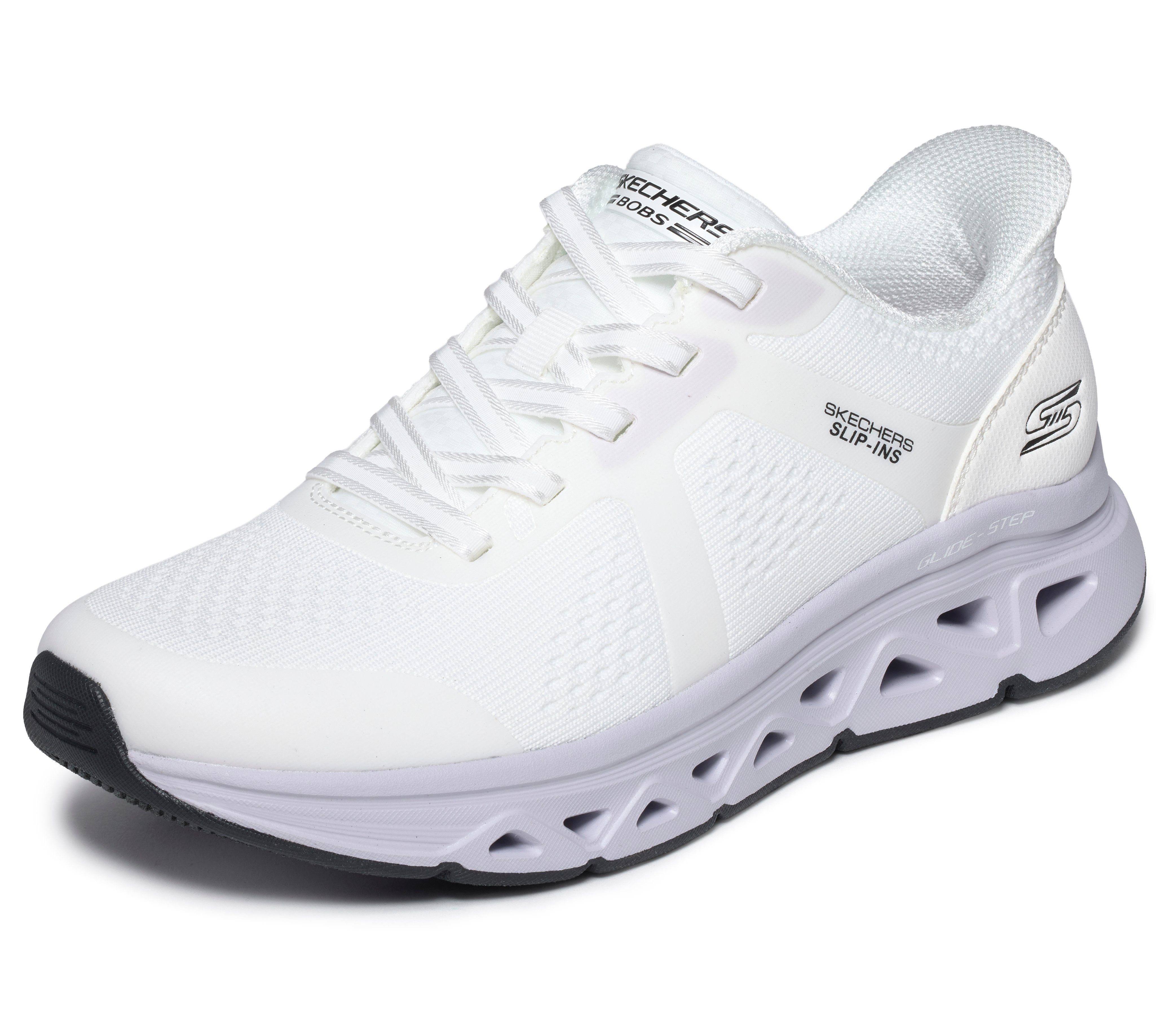 Skechers BOBS ARC WAVES REMIX Slip-On Sneaker Slipper, Schlupfschuh, Halbschuh, Freizeitsneaker mit Memory Foam