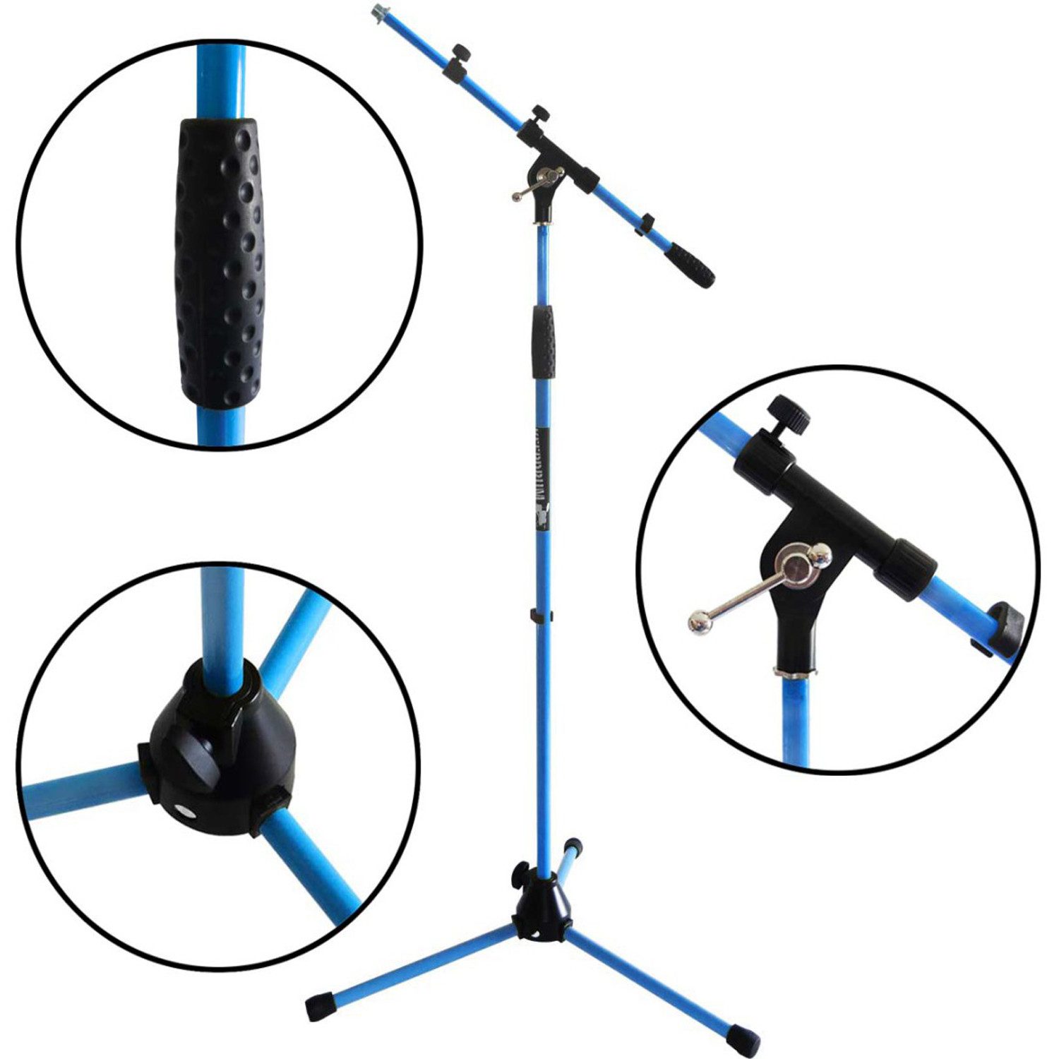 Mikrofonständer keepdrum Mikrofonständer MS106 BL Blau