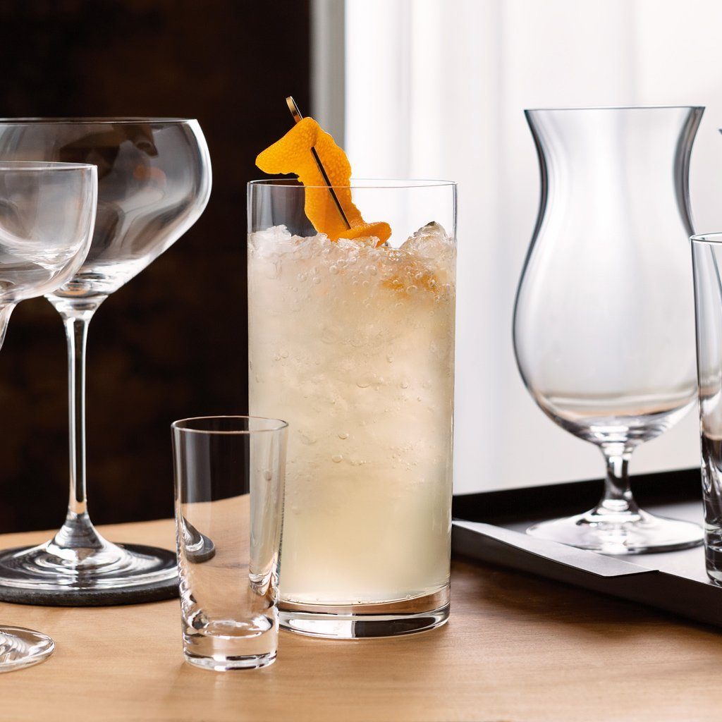 Villeroy & Boch Schnapsglas Purismo Bar Shot-Glas 2er-Set, 2-tlg., Glas, Kristallglas, 2 Stck, spülmaschinenfest