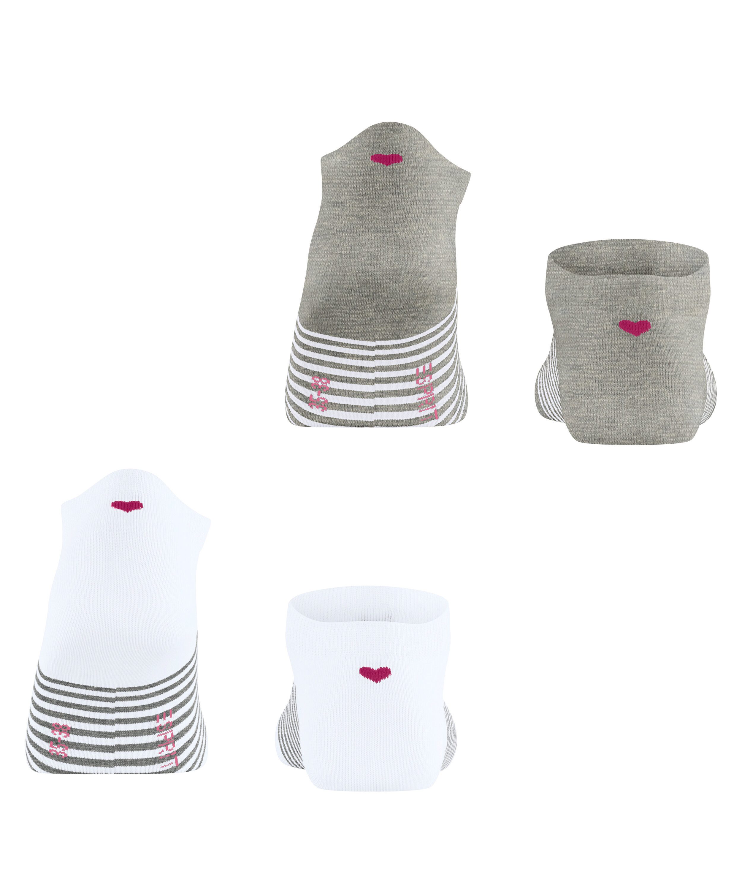 Esprit Sneakersocken Summer Stripe 2-Pack Sneakersocken (2-Paar)