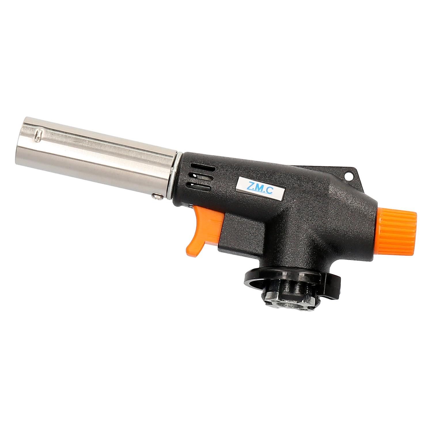 ZMC Flambierbrenner FBA_Gasbrenner Bunsenbrenner Lötlampe Lötbrenner Gasanzünder + Gaskart, Gasanzünder