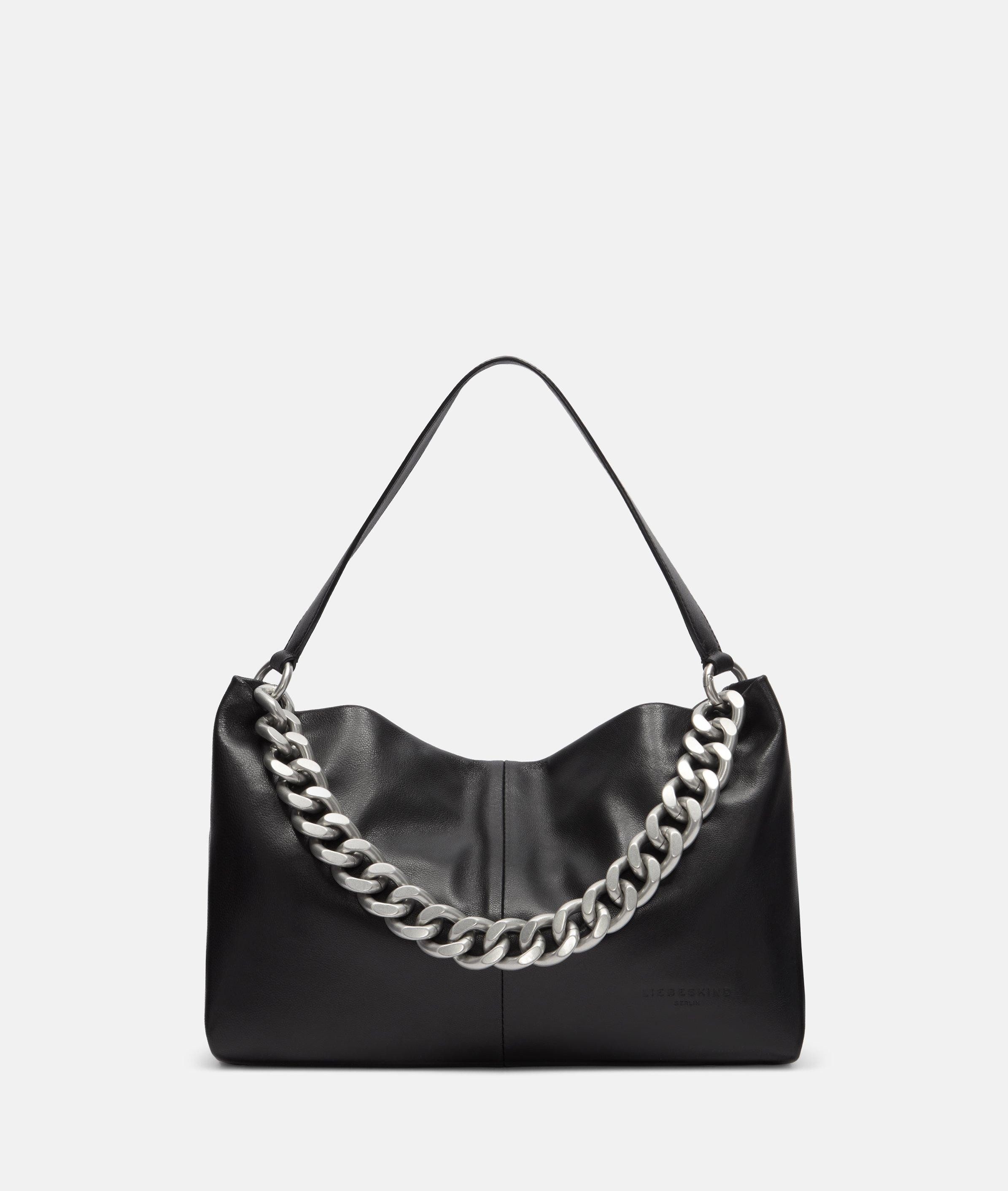 Liebeskind Berlin Schultertasche Mira Hobo M, Geräumige Hobo-Bag aus Leder