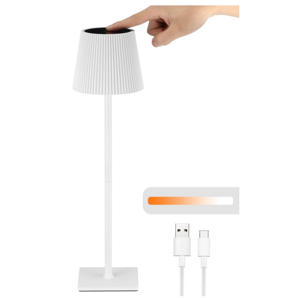 WILGOON LED Tischleuchte Tischlampe Kabellos,LED Touch-Dimmbare günstig online kaufen