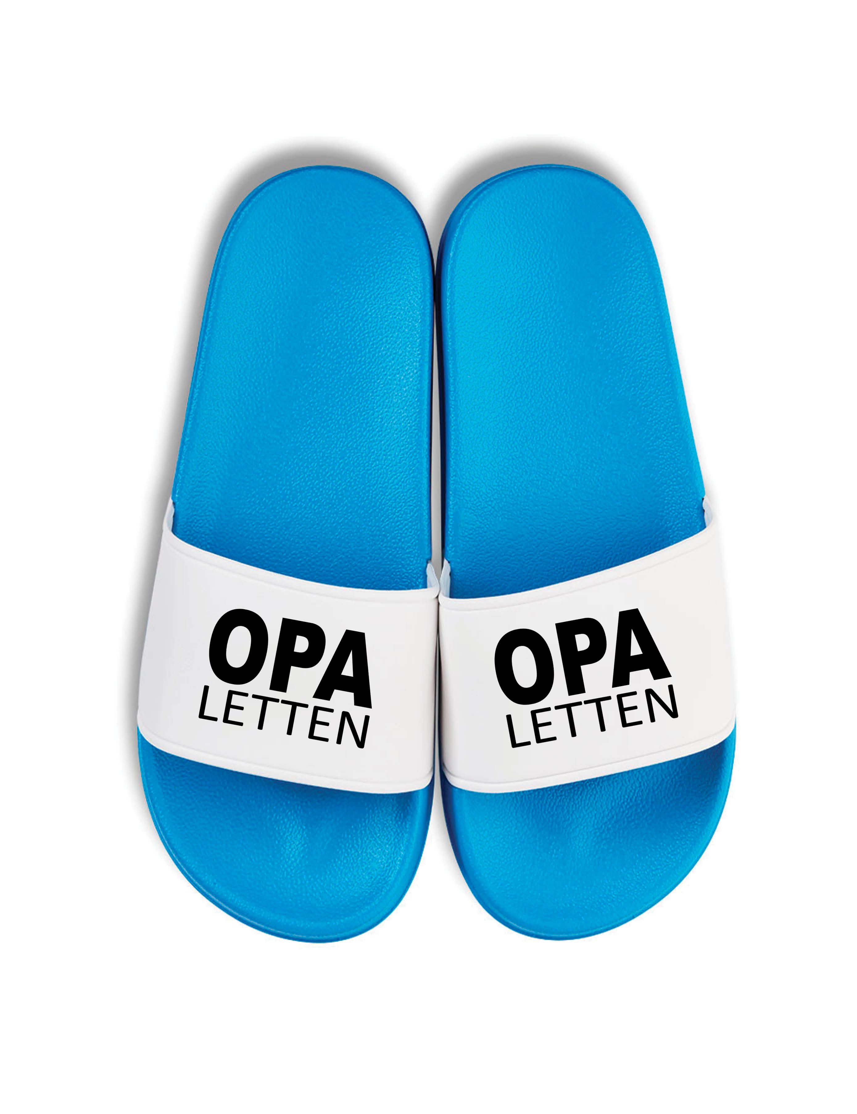 Youth Designz Herren Badelatschen "Opa Letten" Fun-Print lustig Geschenk St günstig online kaufen