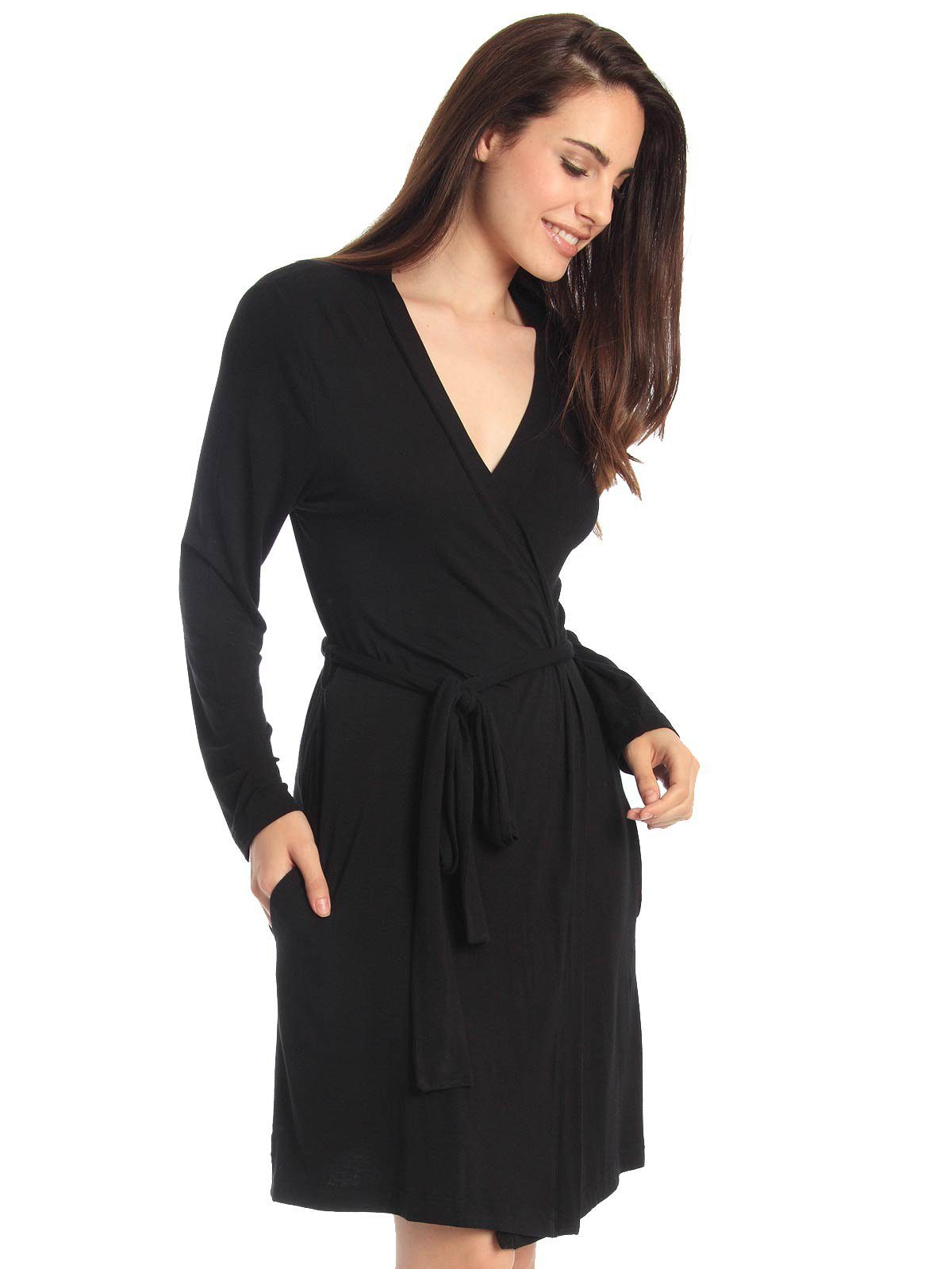 Sassa Morgenmantel Morgenmantel CASUAL COMFORT, Viskose, - günstig online kaufen