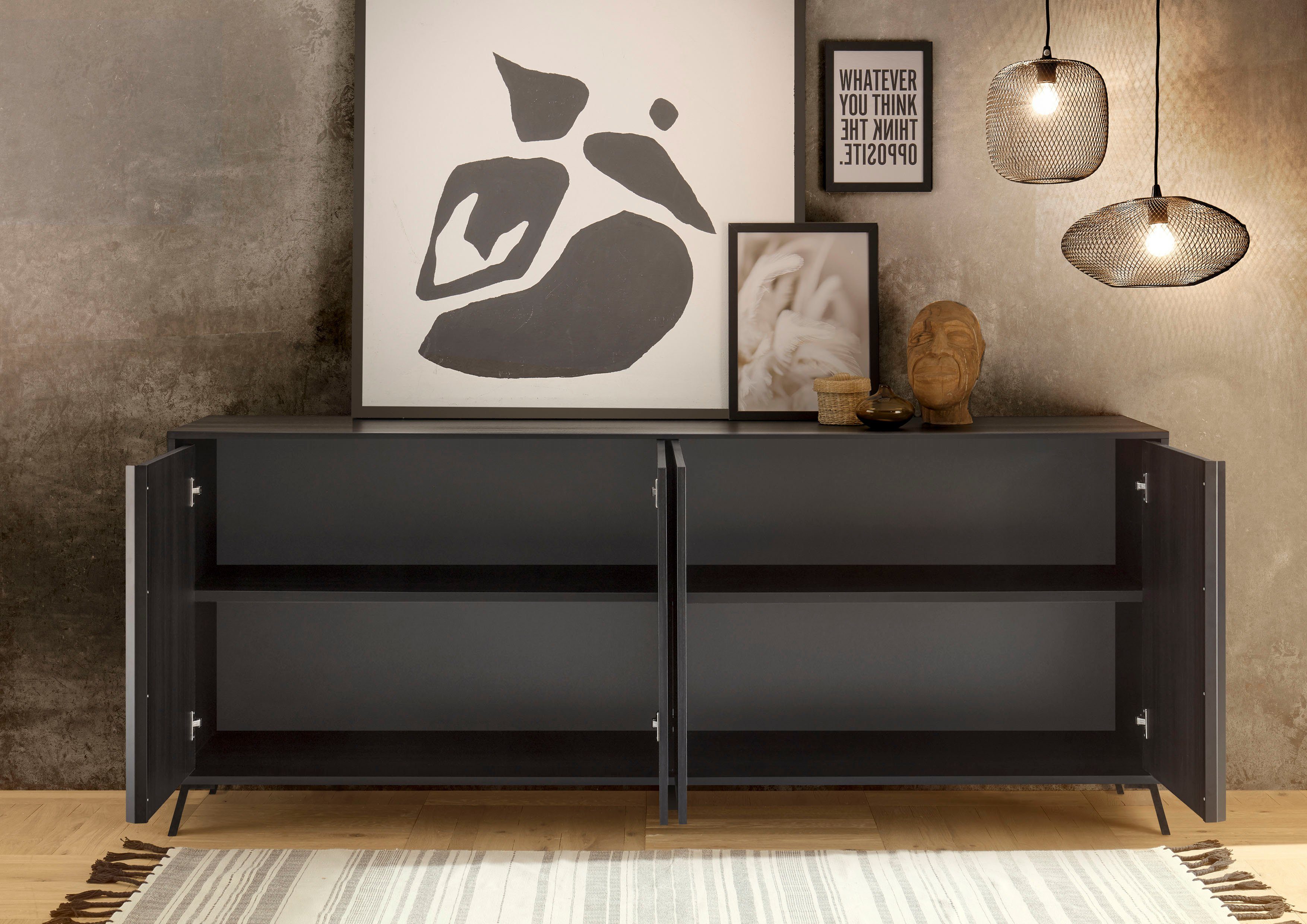 Home affaire Sideboard City, Breite ca. 205 cm