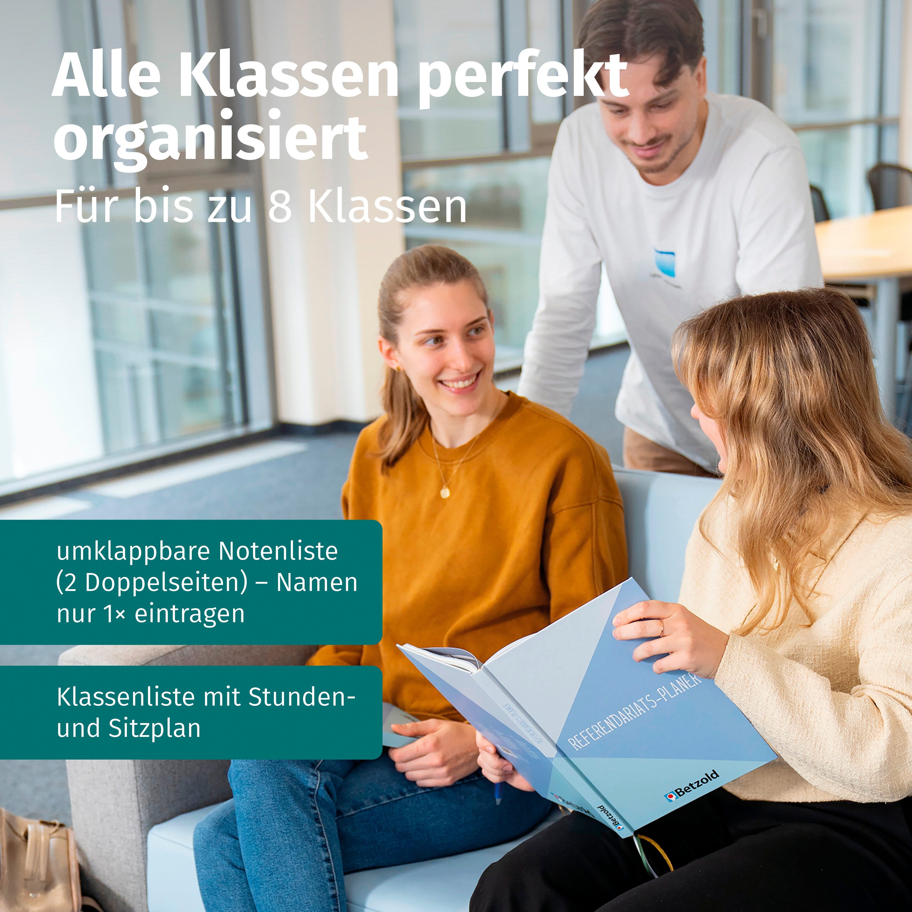 Betzold Lehrerkalender Referendariats-Planer, DIN A4 plus - Organizer Refplaner – Bild 4 von 5