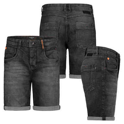 SUBLEVEL Bermudas Herren Jeans Short Freizeit Bermuda kurze Hose Jeans Denim Шорти