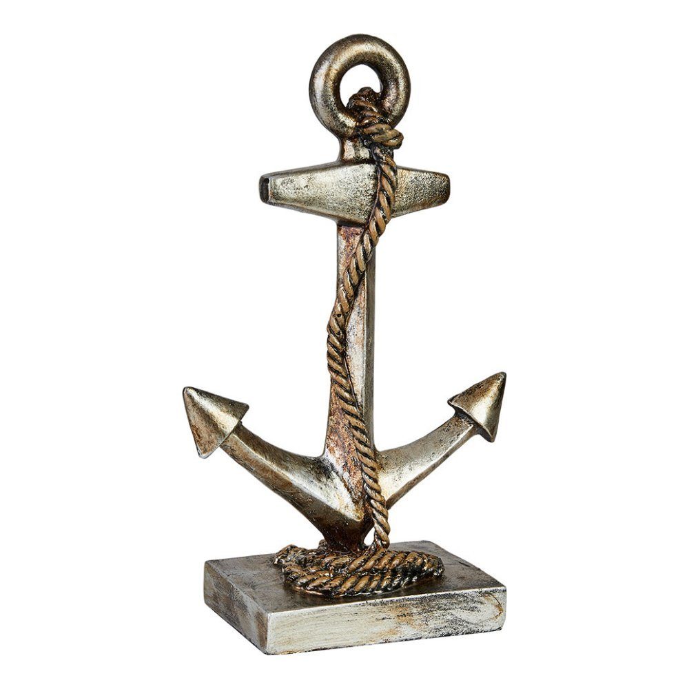 Dekoobjekt Deko Statue Anker - maritime Wohnungs-Deko - Design-Dekoration Maritim