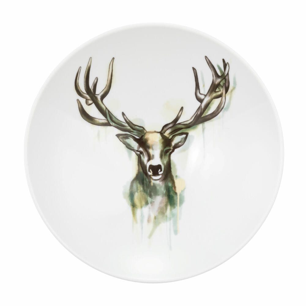 Seltmann Weiden Pastateller Life Nature Hirsch, 23 cm