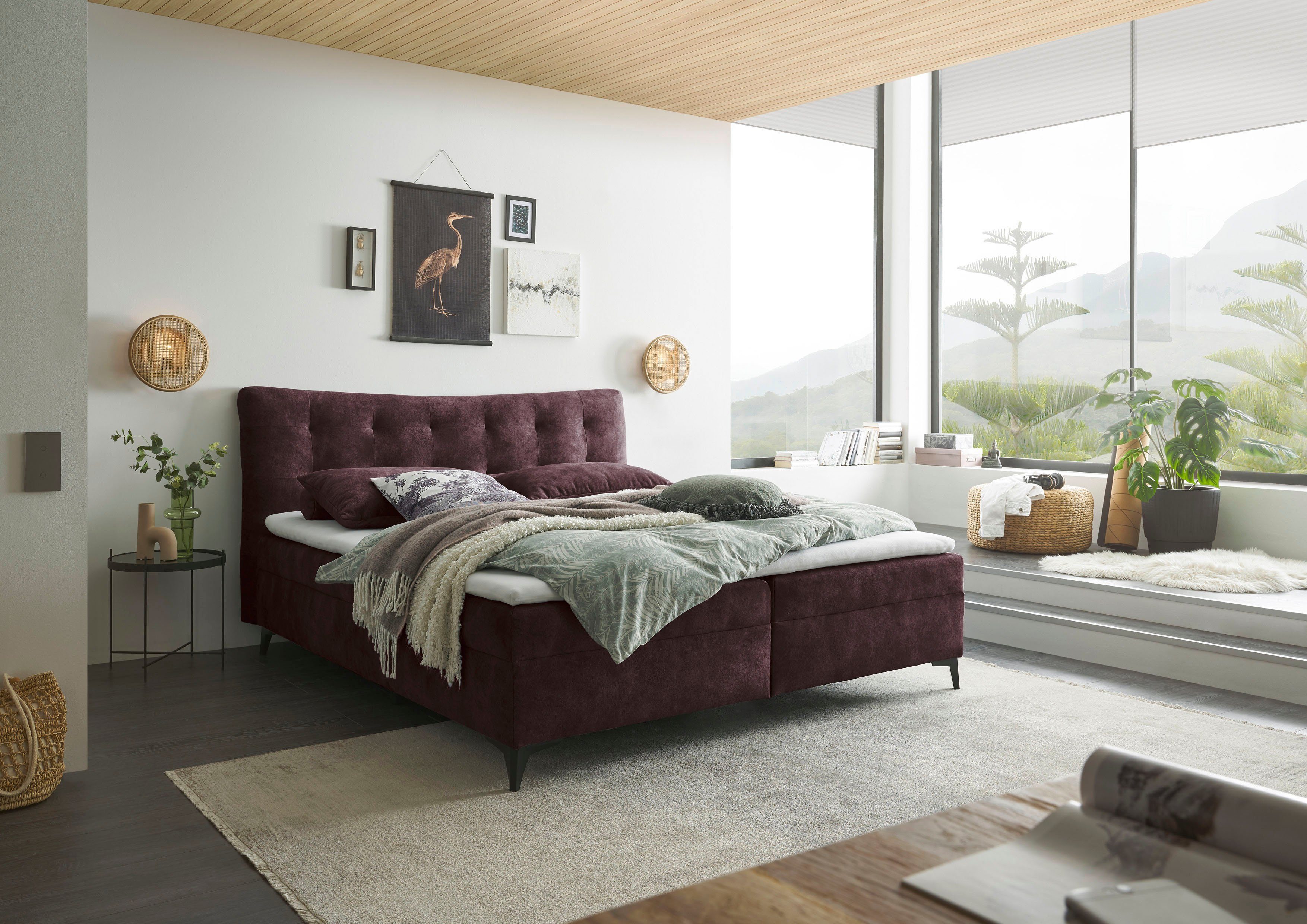 ED EXCITING DESIGN Boxbett Melrose, inkl. Topper
