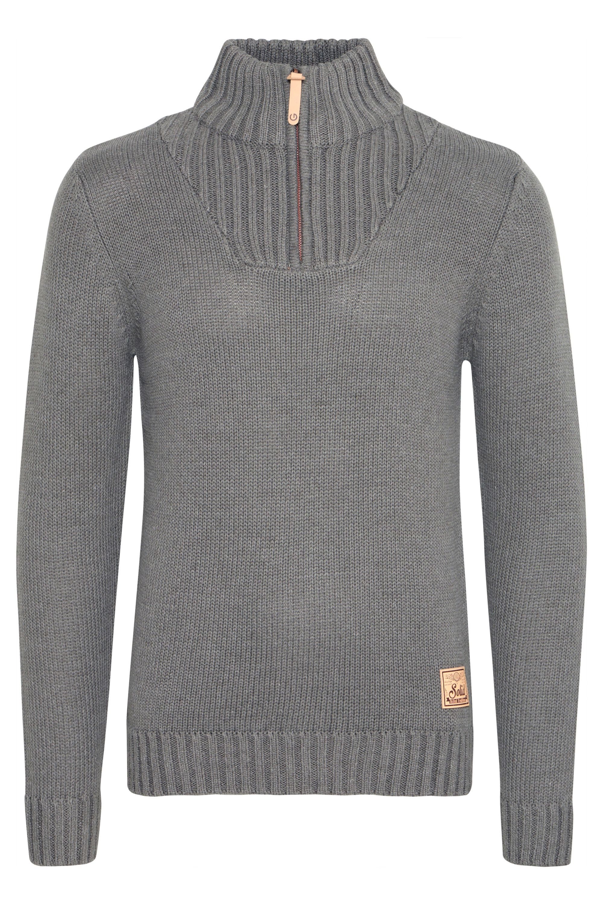 !Solid Troyer SDPetro Strickpulli mit hochabschließendem günstig online kaufen