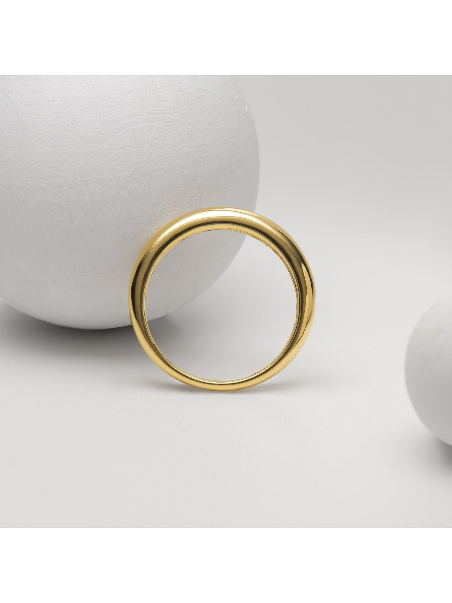 GUIA Fingerring GUIA Damen-Damenring 585er Gelbgold