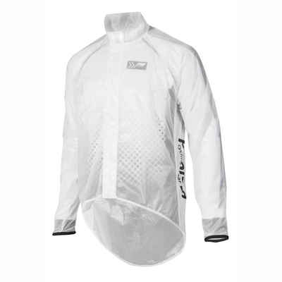 prolog cycling wear Funktionsjacke »Fahrradjacke Regenjacke Herren „ Oversized Zero Wind & Ware White“ Radjacke weit geschnitten, atmungsaktiv, elastisch«