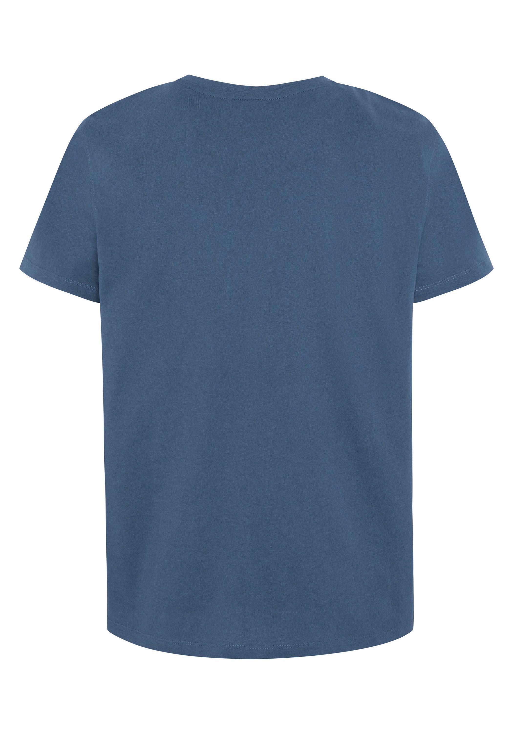19-4026 Sam Uncle Print-Shirt Blue Single-Jersey soften aus Ensign