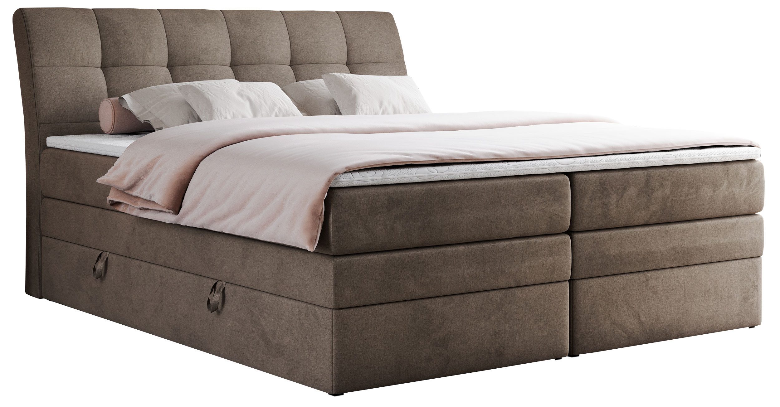 MKS MÖBEL Boxspringbett GOLD 10 KING günstig online kaufen