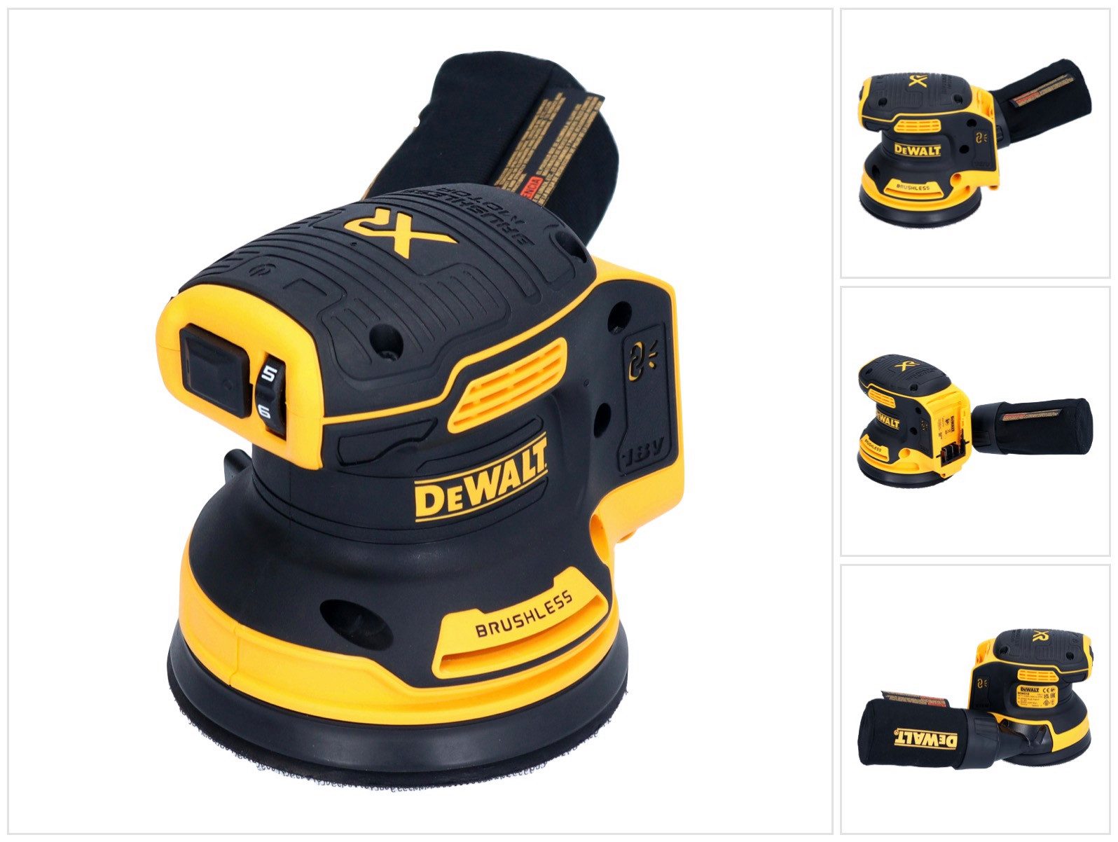 DeWalt Орбитальная шлифовальная машина DCW 210 N Akku Орбитальная шлифовальная машина 18 V 125 mm Brushless Solo - ohne Ak