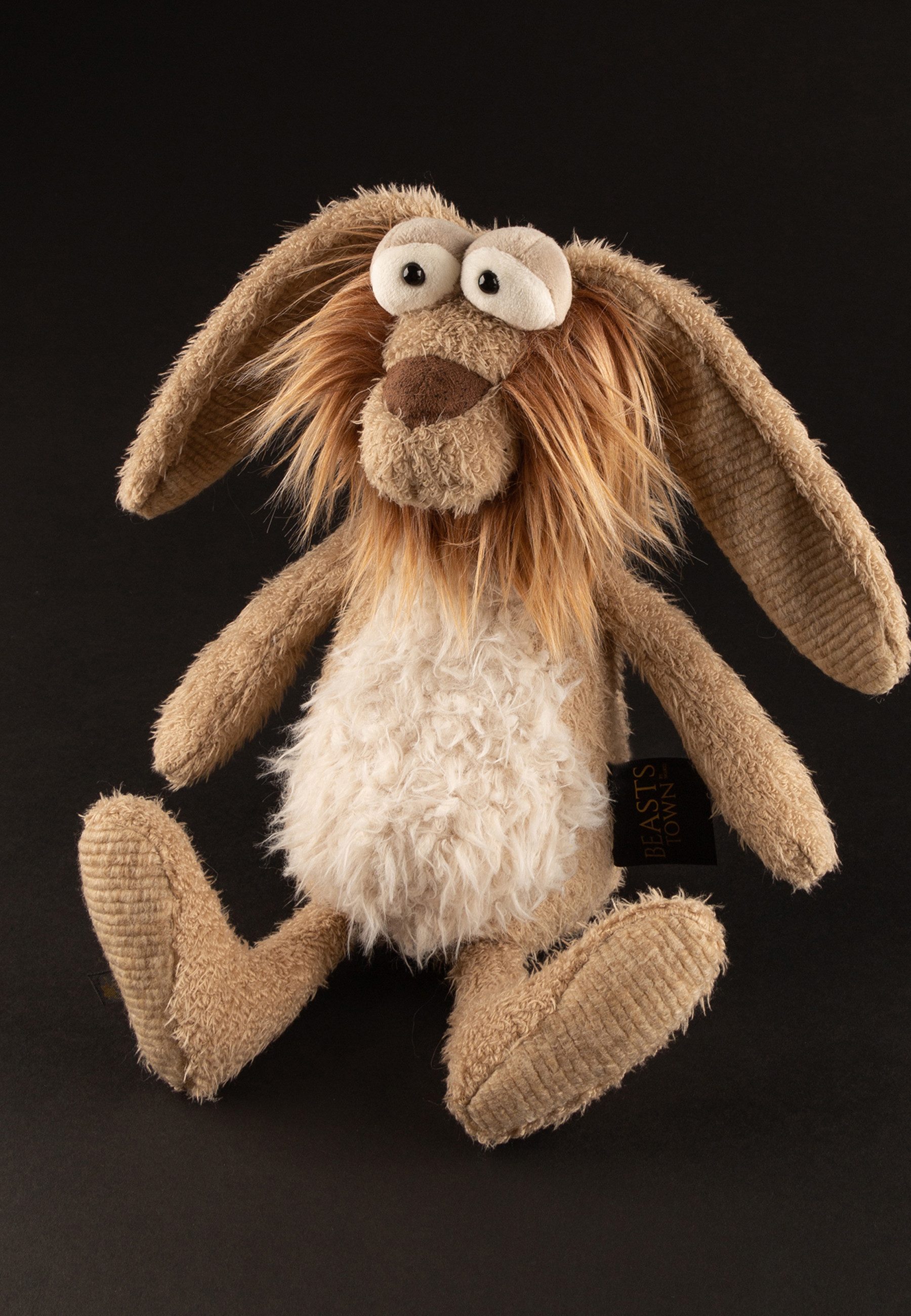 Sigikid Kuscheltier Besser Wisser BeastsTown für Kinder und Erwachsene (1-St)
