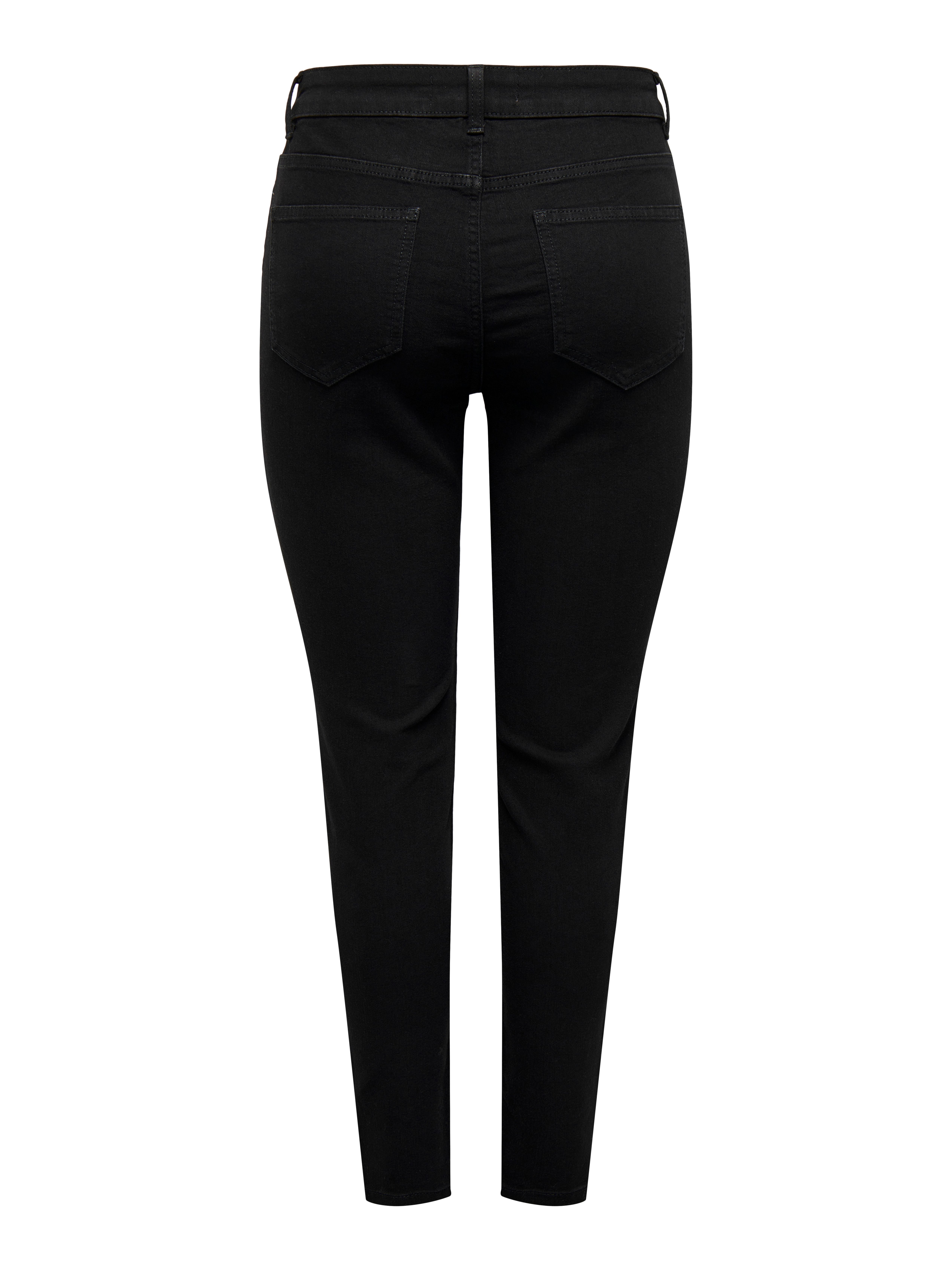 JDY Skinny-fit-Jeans JDYMOON HW SKINNY JEANS BLACK DNM NOOS