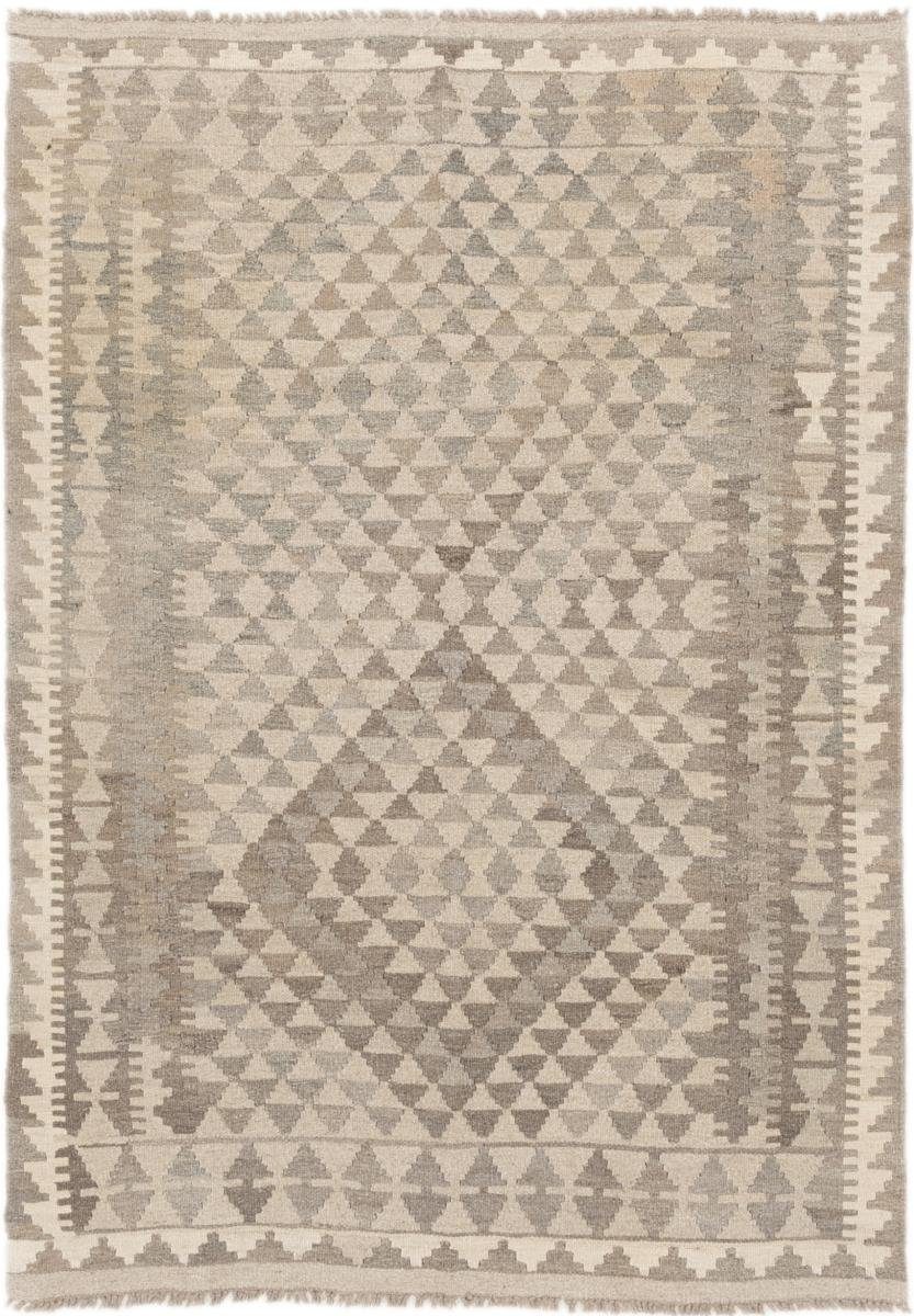 Orientteppich Kelim Afghan Heritage 126x178 Handgewebter Moderner Orientteppich, Nain Trading, rechteckig, Höhe: 3 mm