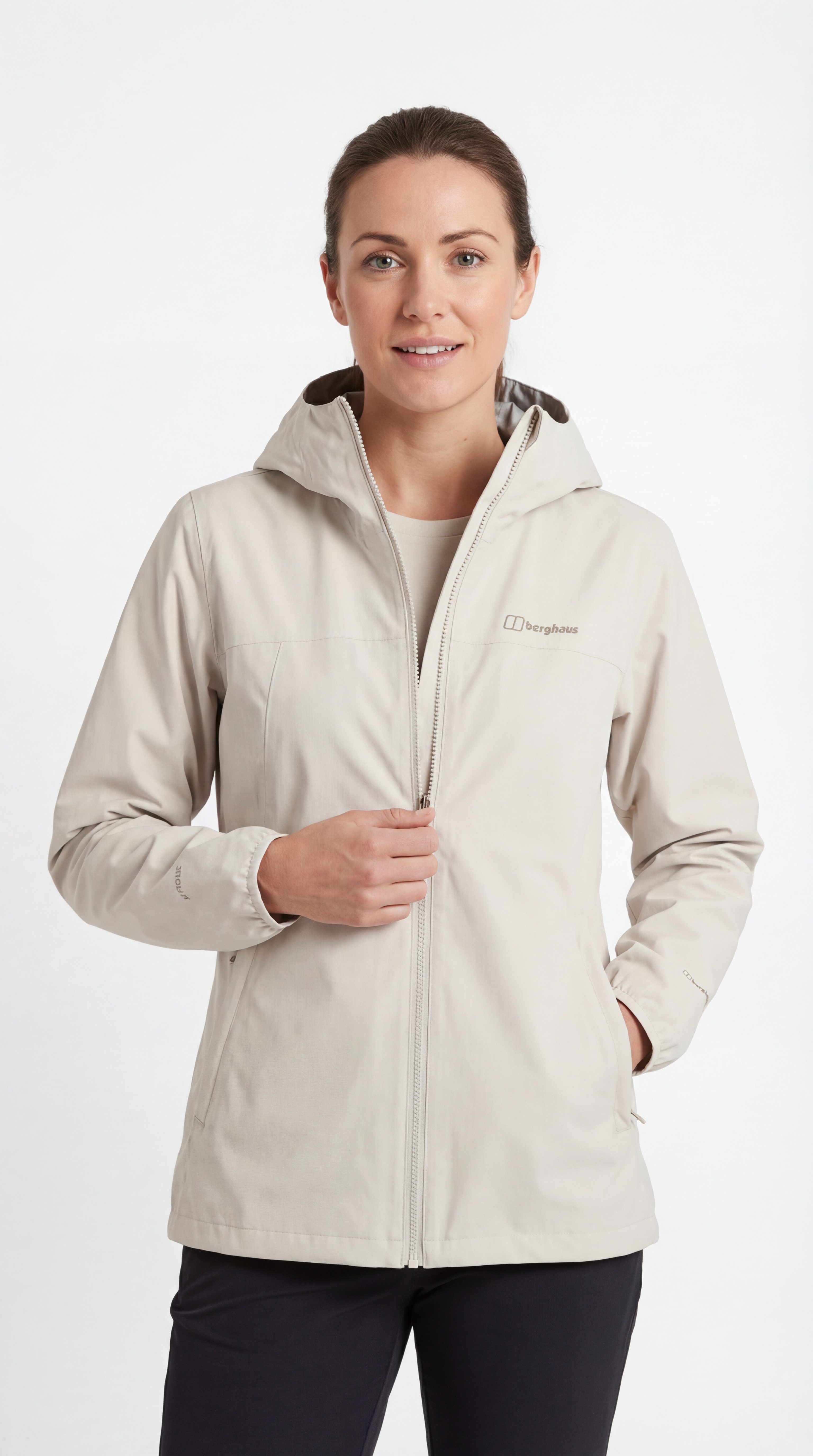 Berghaus Funktionsjacke W DELUGE PRO 3.0 JKT wasserdichtes Hydroshell®-Gewebe, atmungsaktiv