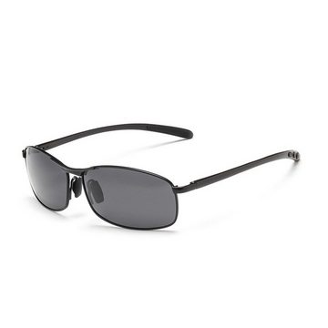 FIDDY Sonnenbrille Sportliche Radsport-Sonnenbrille für Herren, quadratischer Rahmen (Sportbrille mit quadratischem Rahmen aus Aluminium und Magnesium, 1-St., Modisch und vielseitig)