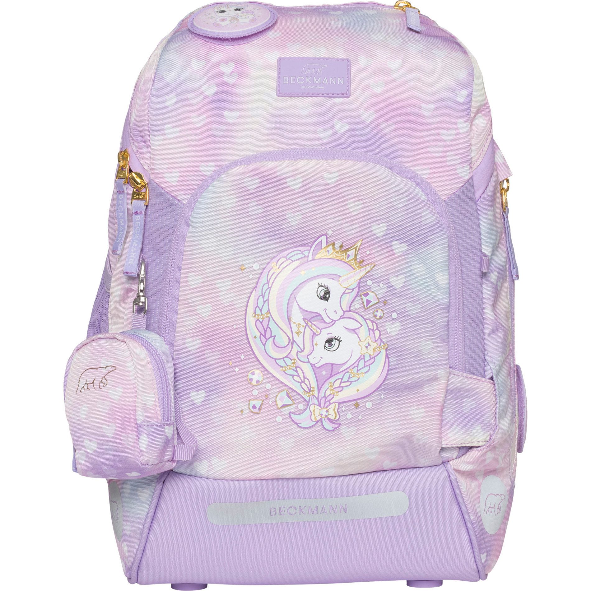 Beckmann Schulranzen Beckmann Active Air FLX Ranzen - Unicorn Princess