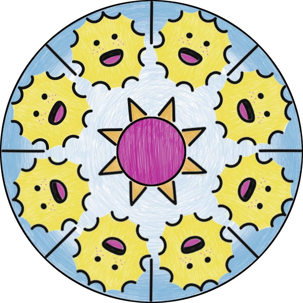 Ravensburger Mandala Designer, Mandalas, Spielzeug, Kunst, Handwerk, Kinder-Bastelsets, Zeichen und Malen, ideal als Geschenk