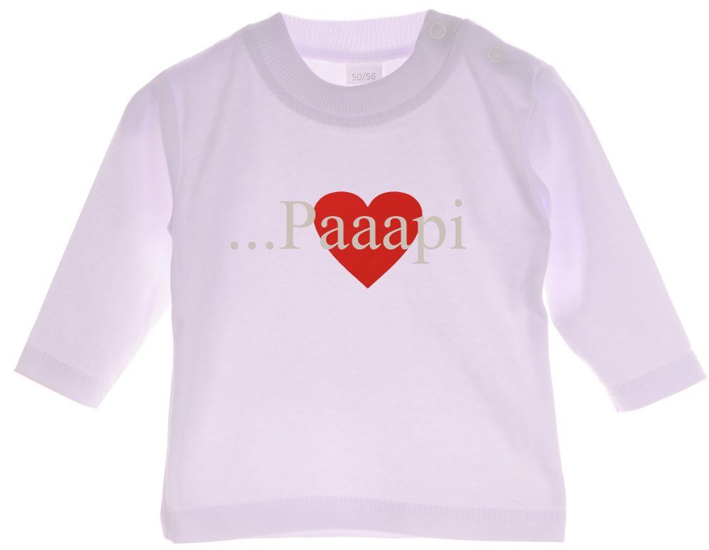 weiß Neugeborene T-Shirt Langarmshirt Langarmshirt Bortini für La Erstlingsshirt Baby Paaapi in