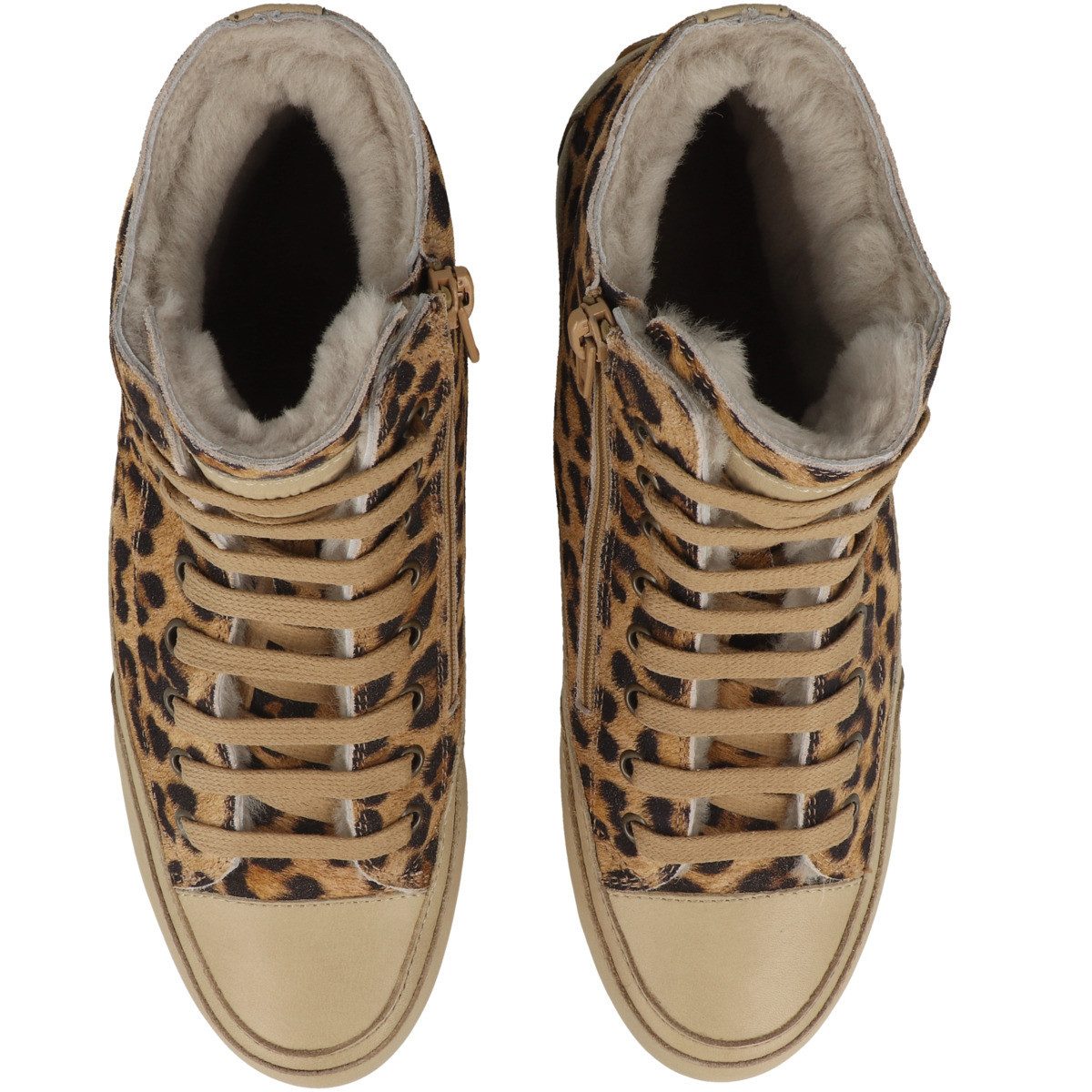 Candice Cooper PLUS FUR Damen Sneaker Turnschuhe, Sportschuhe, Freizeitschuhe, Halbschuhe, Schnürschuhe