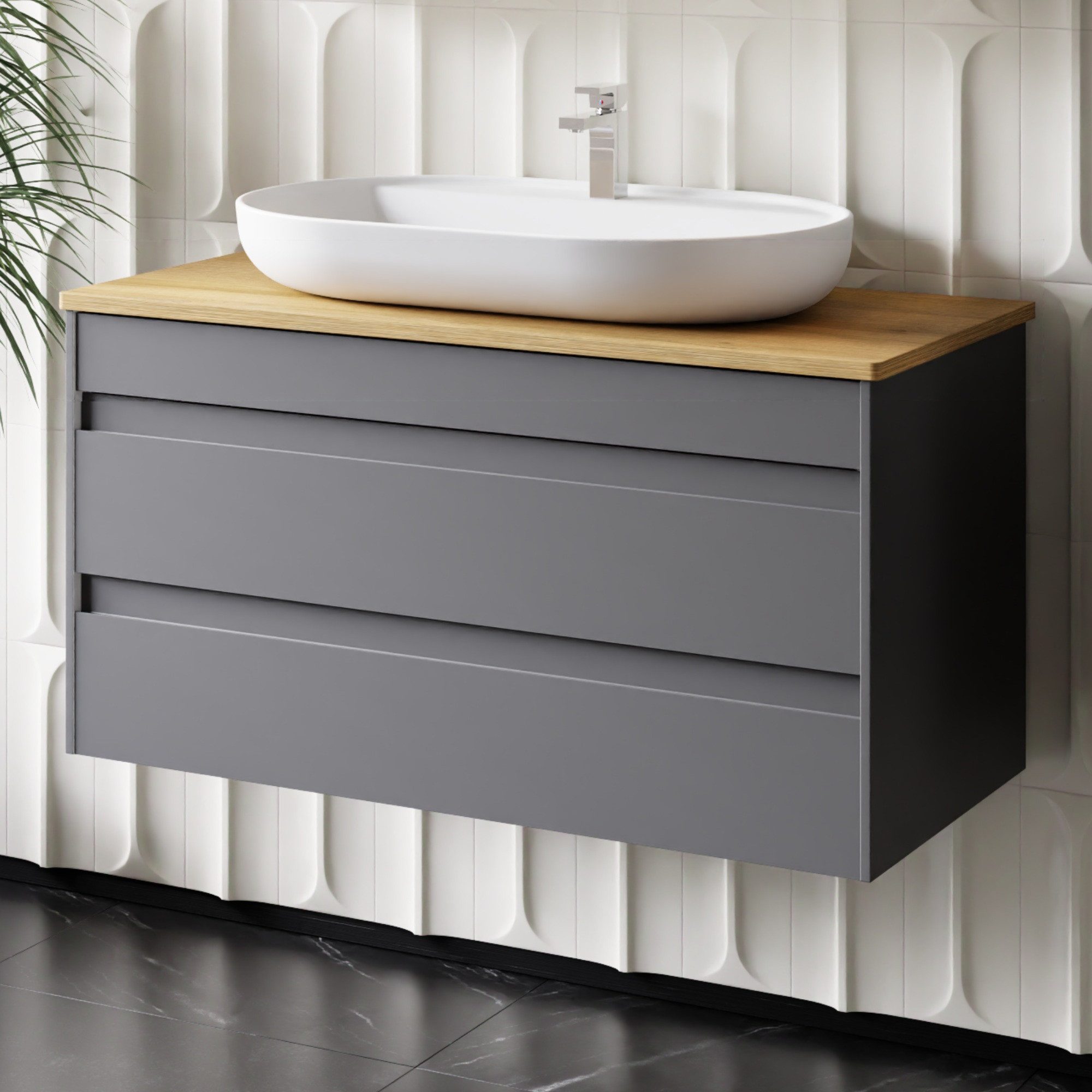 Karen Waschtisch-Set Waschtisch mit Unterschrank Lara, (Komplett-Set, Stand günstig online kaufen