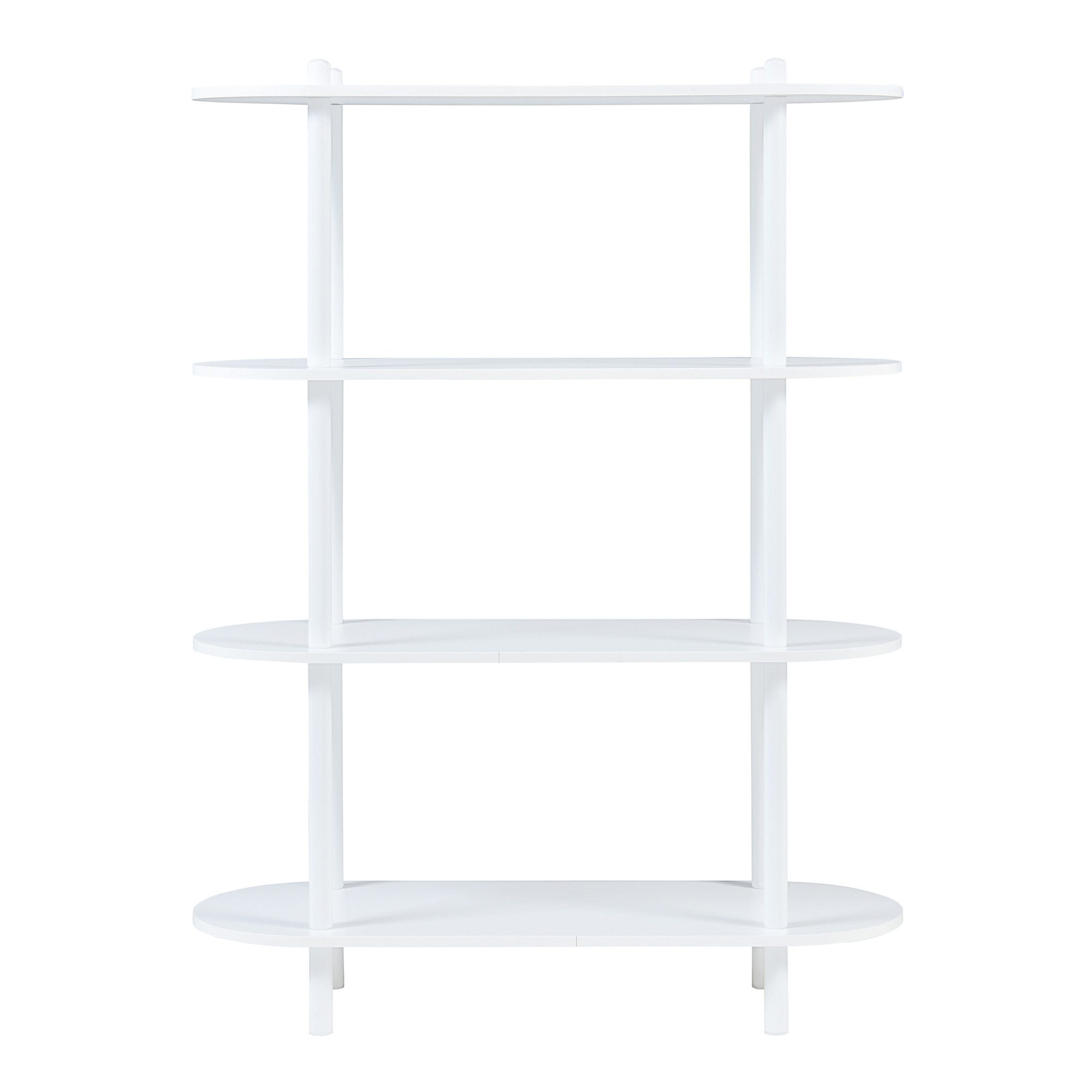 en.casa Bücherregal, »Øvre« 108x80x30 cm 4 günstig online kaufen
