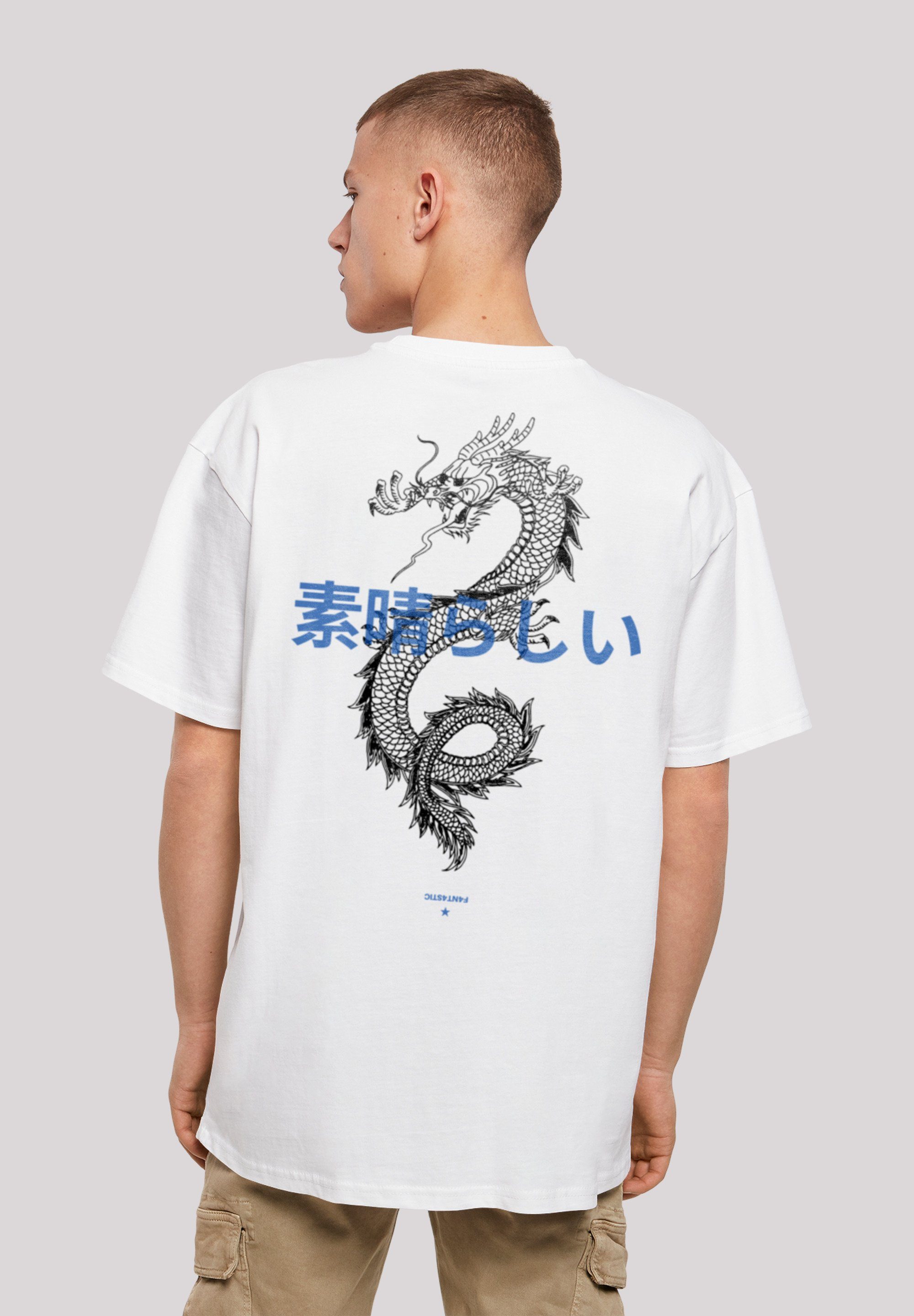 F4NT4STIC T-Shirt "Drache Lila", Print günstig online kaufen