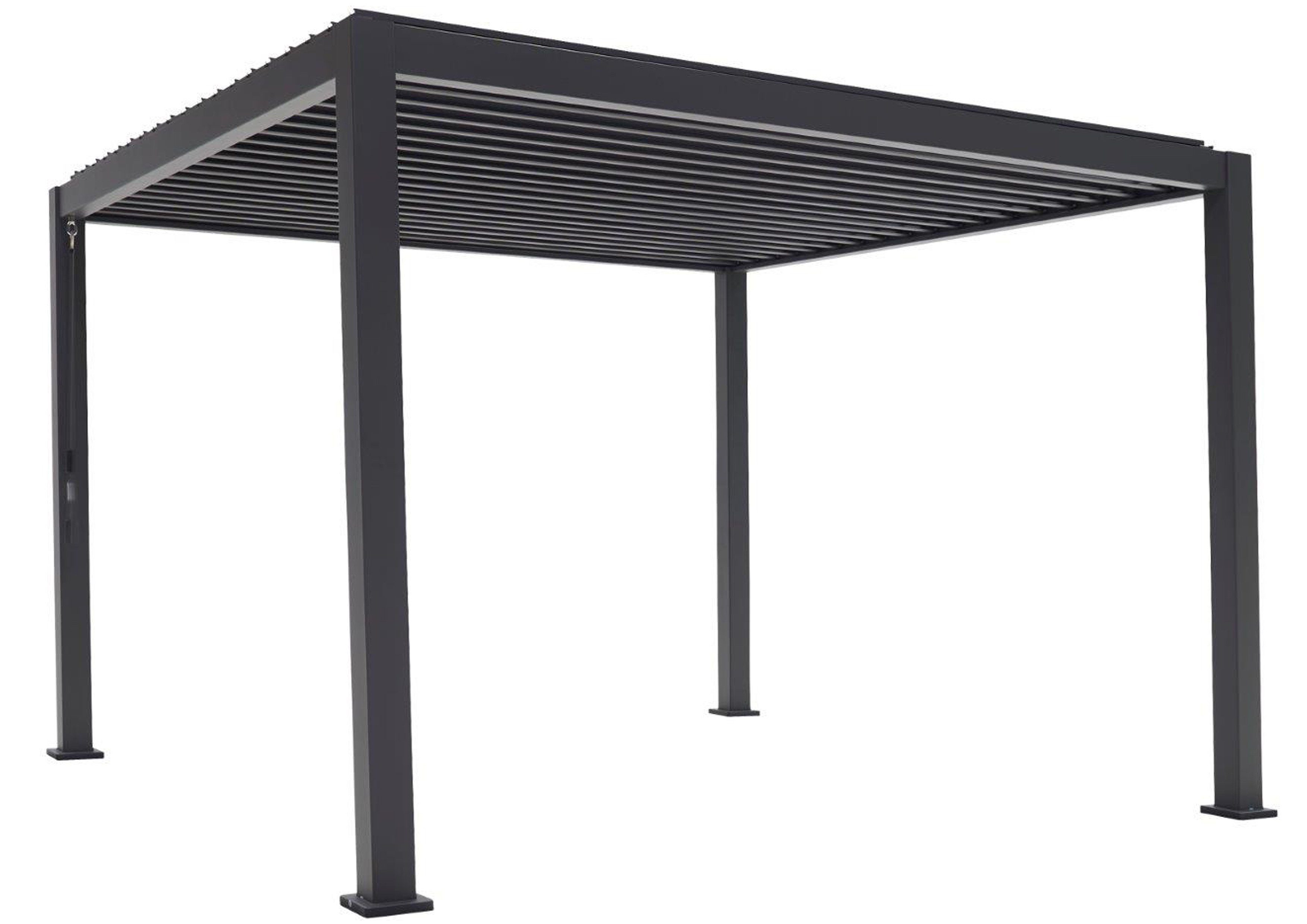 Thumbnail - Green Spirit Pergola »Mirador 3x4 Classic« Lamellendach Pergola Pavillon Überdachung, BxTxH: 304x393x251 cm, (1-tlg), an...
