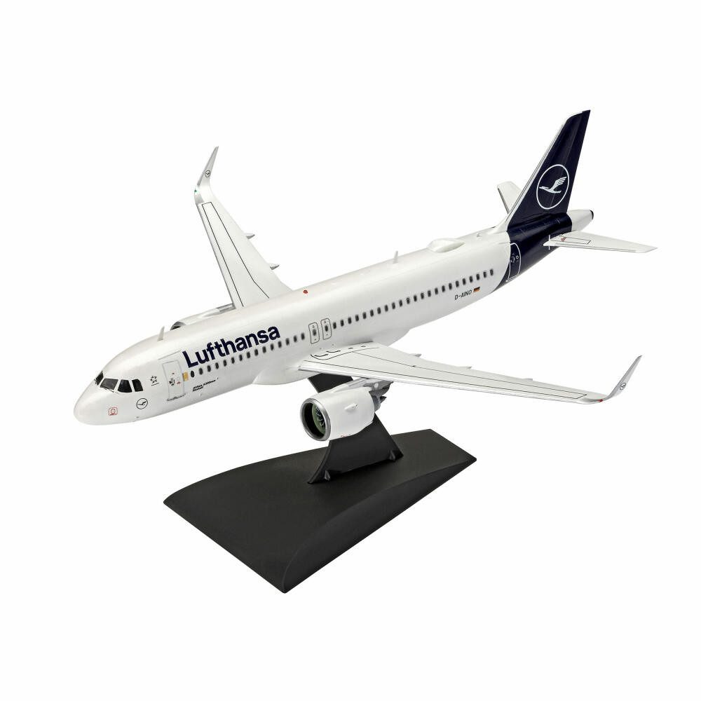 Revell® Modellbausatz Airbus A320neo Lufthansa New Livery, 03942, Maßstab 1:144, (38-tlg)