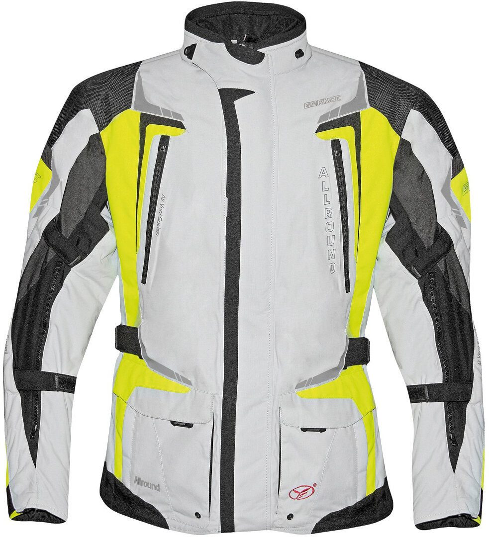 Germot Motorradjacke Allround wasserdichte Motorrad Textiljacke Rückenprotektor enthalten,herausnehmbare Membrane,wasserdicht
