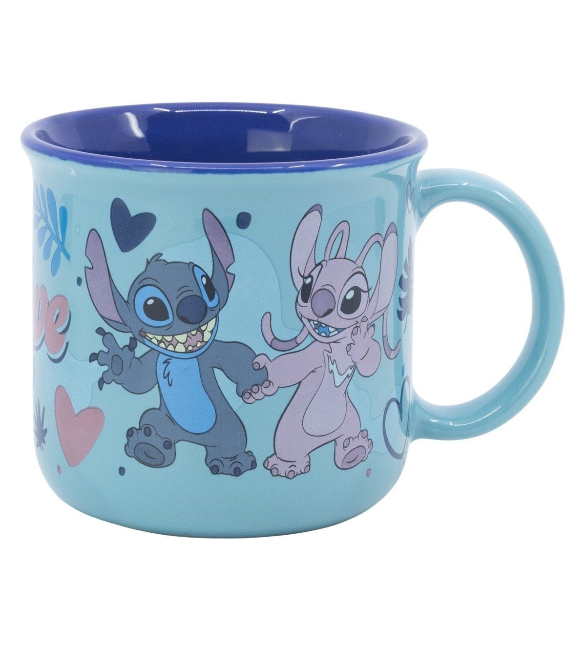 Disney Tasse Stitch Geschenkbox Tasse 355 ml Keramiktasse für Heißgetränke, Keramik
