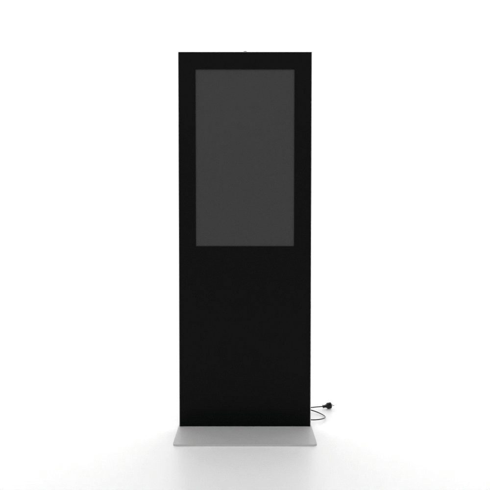 Showdown Displays Einzelrahmen Showdown Displays Digitale Infostele Slim mit Samsung-Bildschirm und T, (1 St)