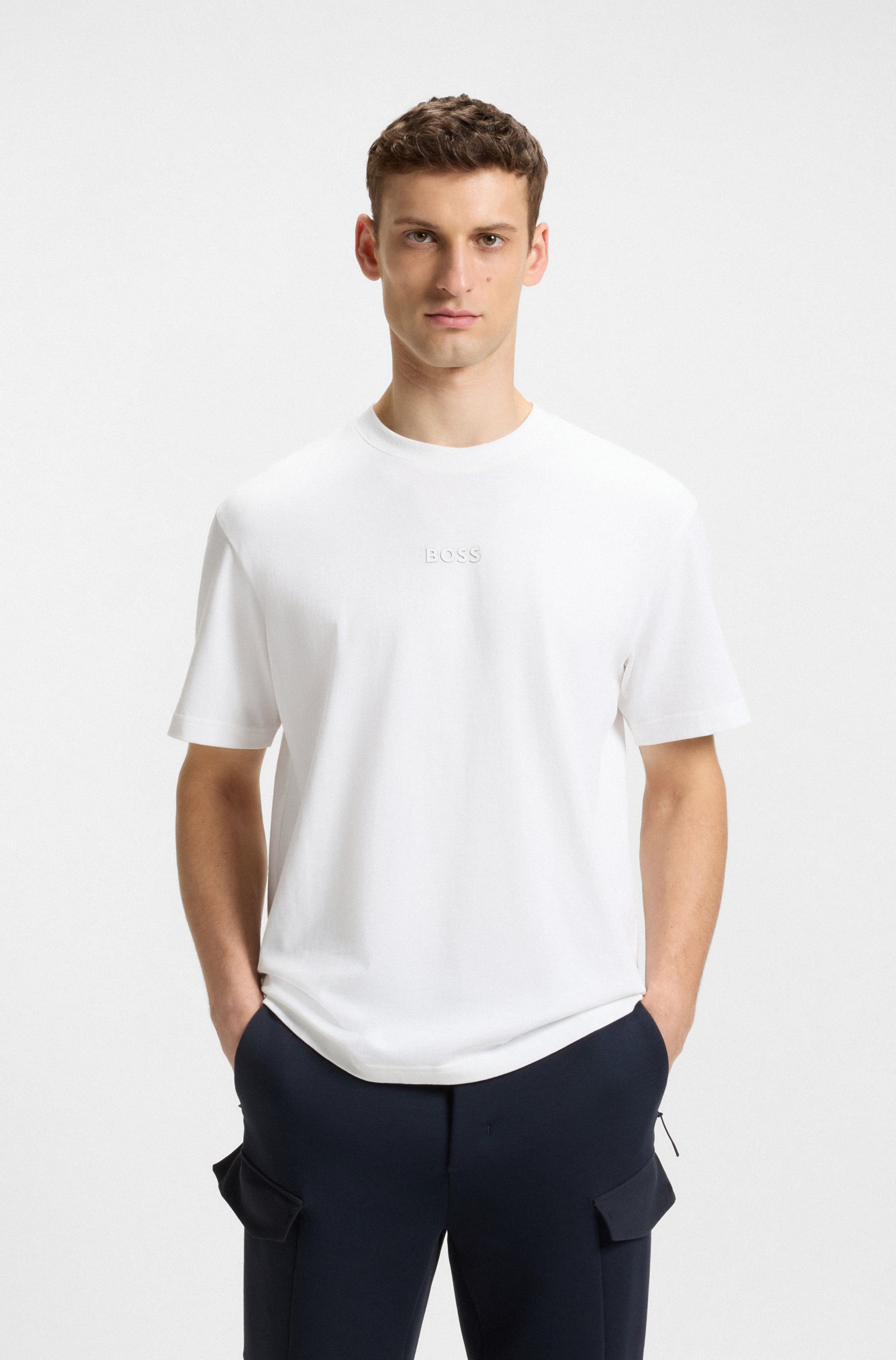 BOSS GREEN T-Shirt Tee mit Rundhalsausschnitt günstig online kaufen