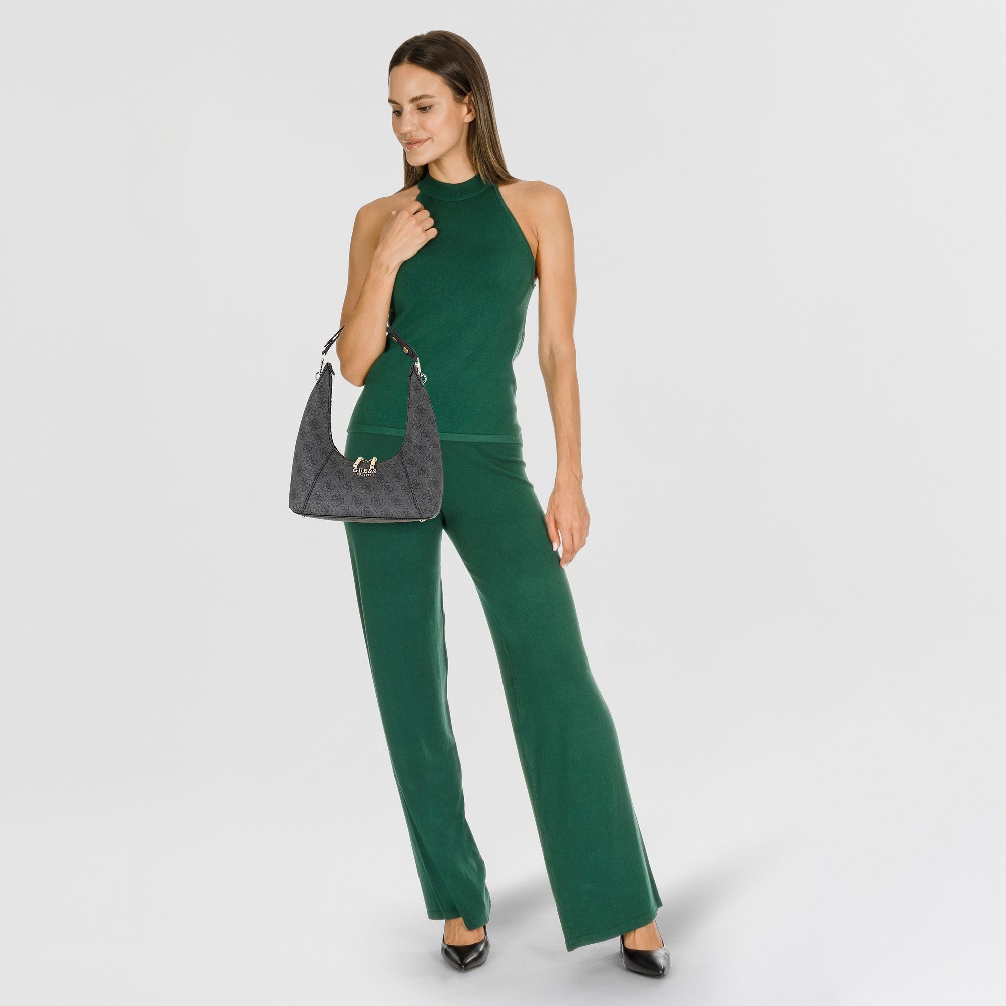 Guess Schultertasche Calista, Polyurethan günstig online kaufen