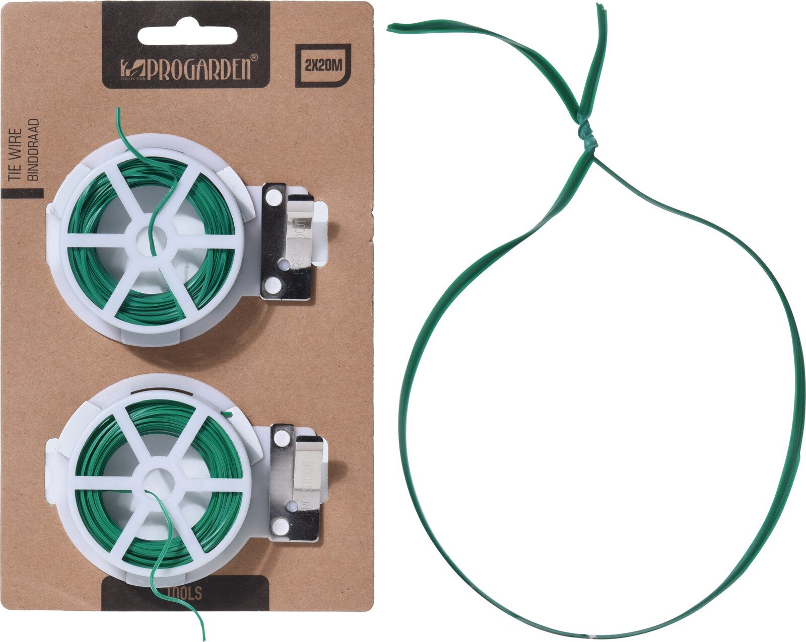 Bindedraht Pflanzendraht Gartendraht Metalldraht Rolle