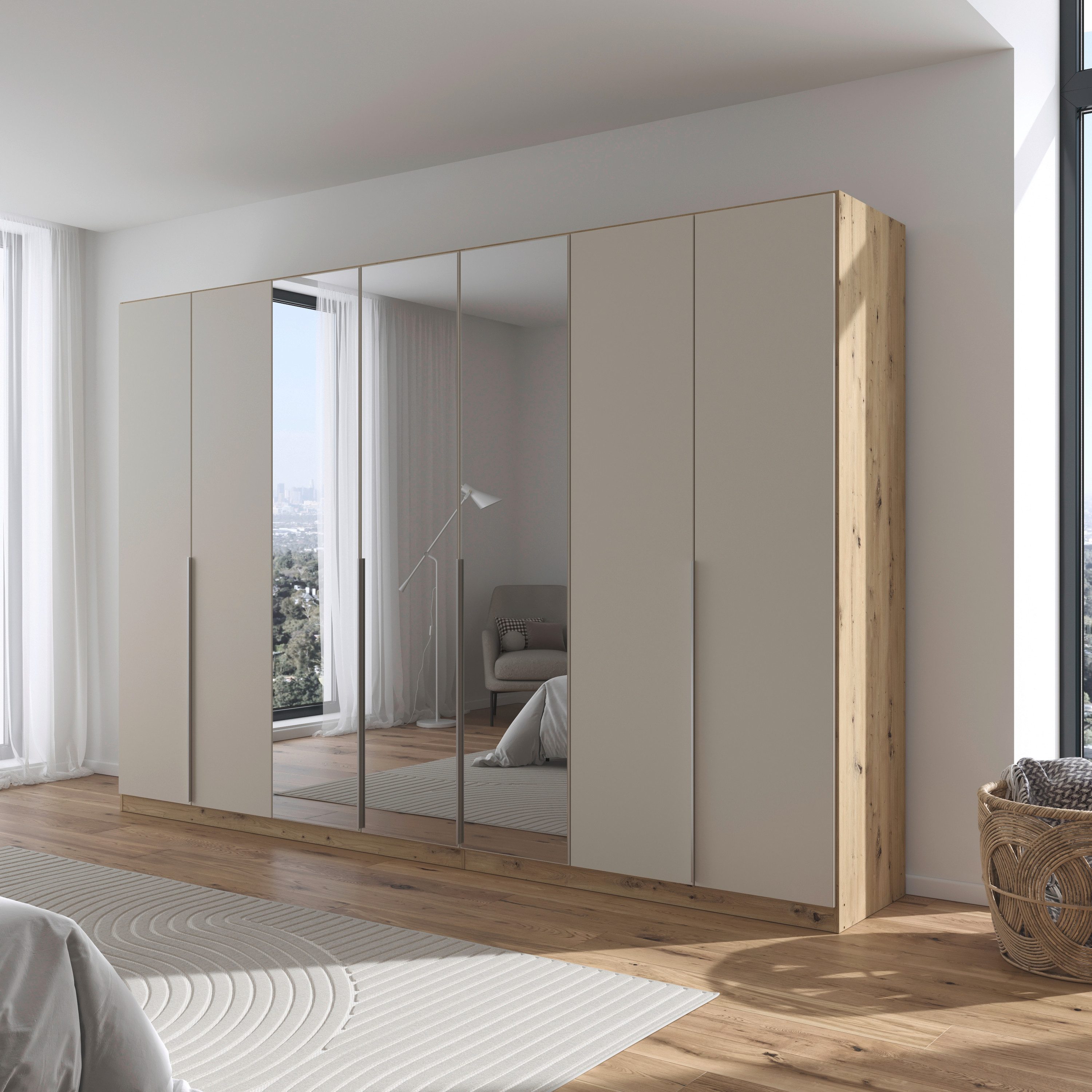 rauch Drehtürenschrank Kleiderschrank Schrank Garderobe AGORDO mit Dekor- o günstig online kaufen