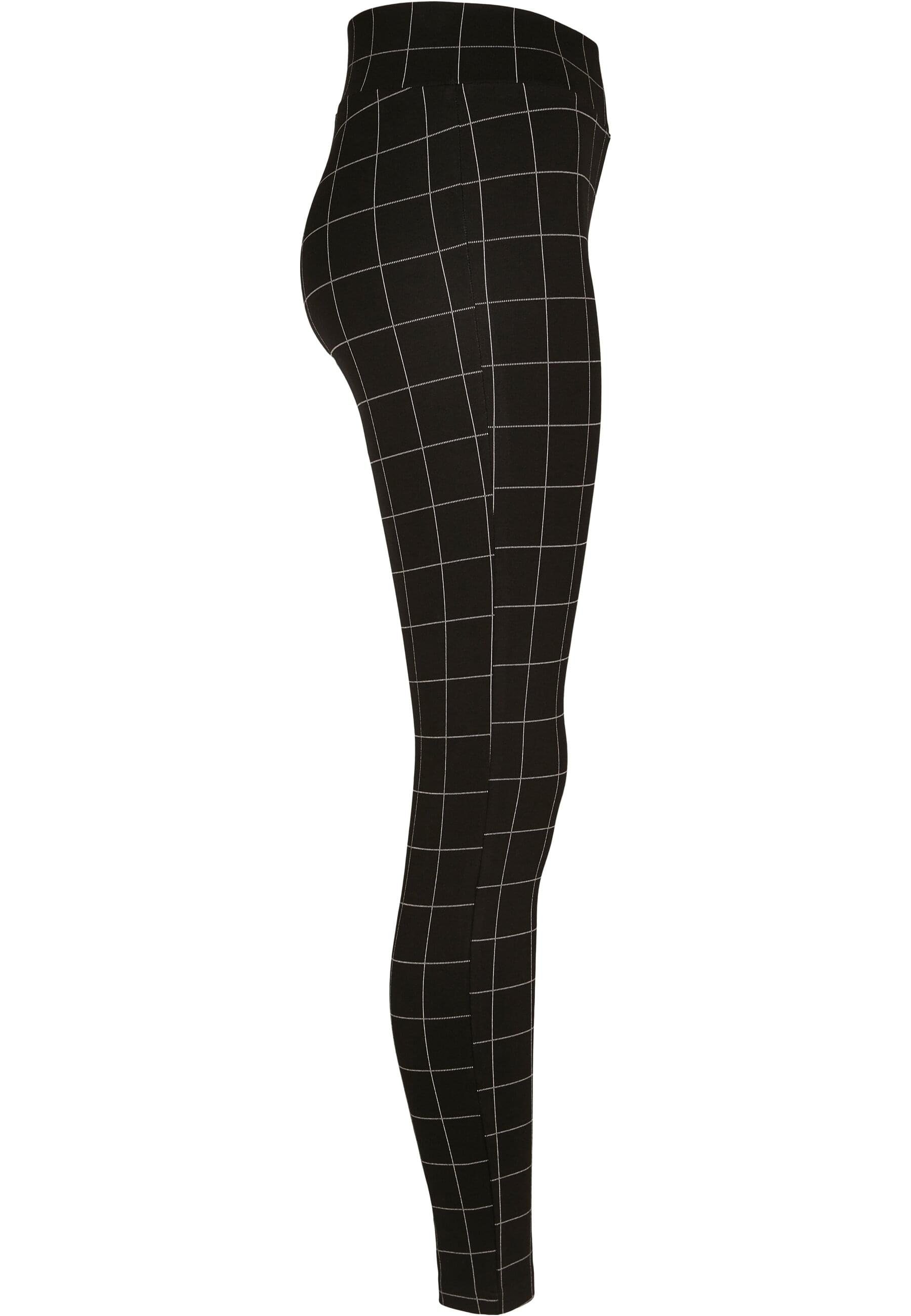 URBAN CLASSICS Leggings Urban Classics Damen Ladies Check High Waist Leggings (1-tlg)