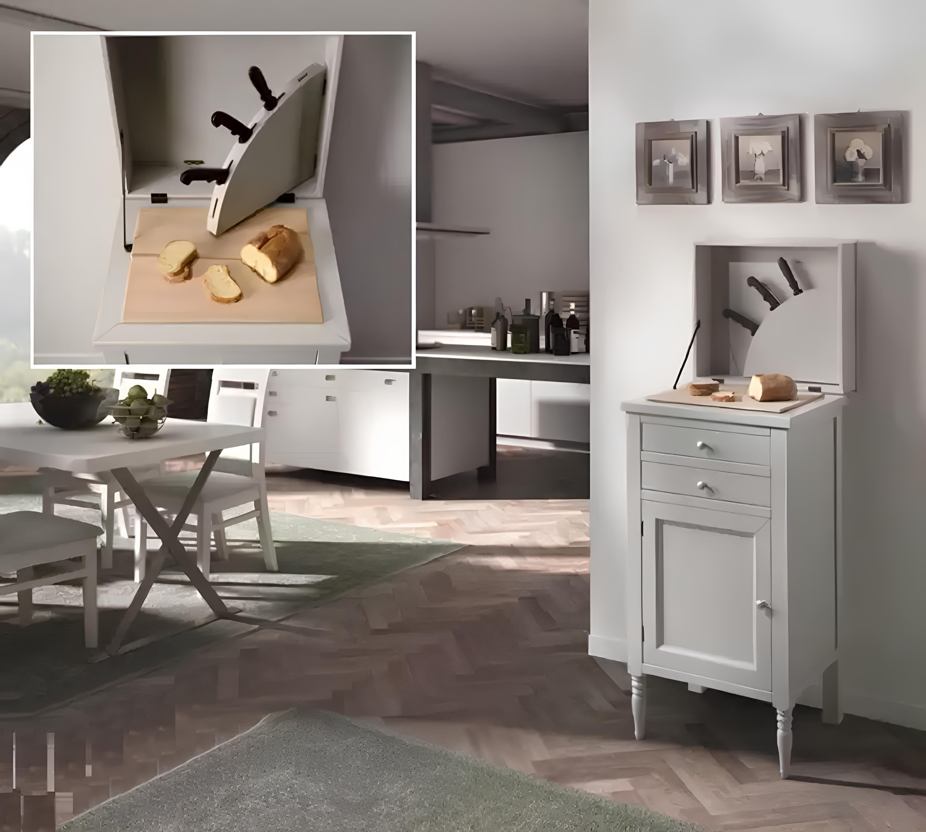 Xlmoebel Arbeitstisch Italienische Holz Vitrine im exklusiven Design für das Wohnzimmer (Schrank), Hergestellt in Europa